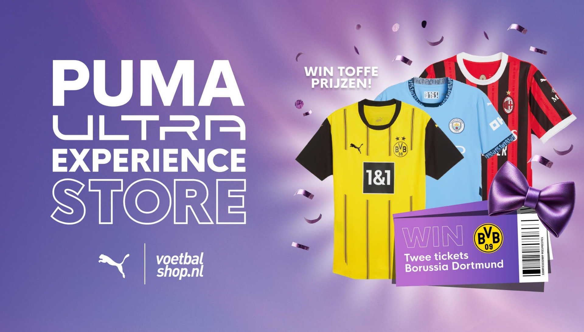 Voetbalshop.nl en PUMA openen de PUMA Ultra Experience Store op Utrecht Centraal