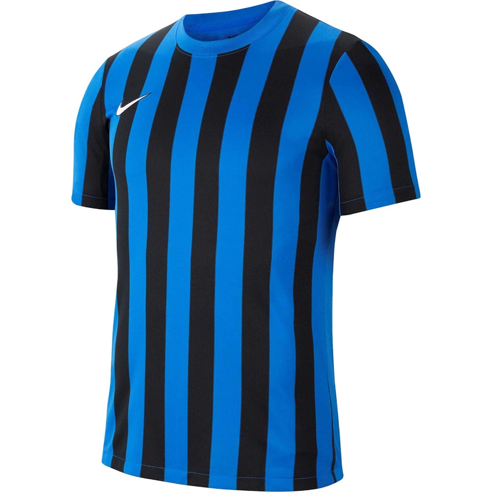 Nike Striped Division IV Voetbalshirt Kids Royal Blauw