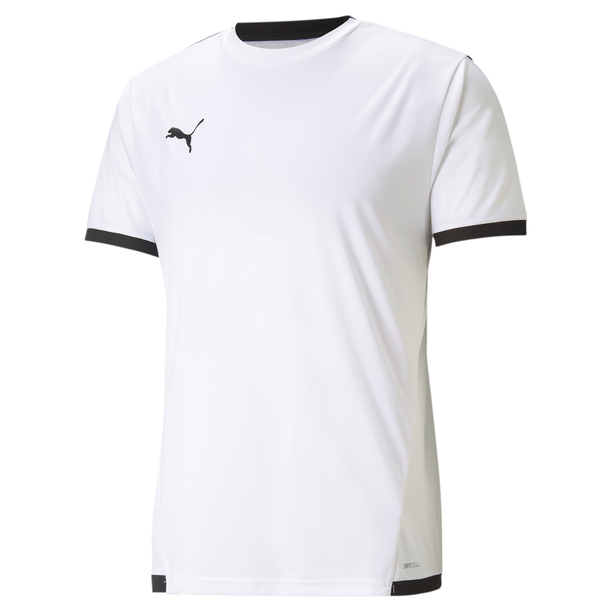 PUMA teamLIGA Voetbalshirt Wit Zwart