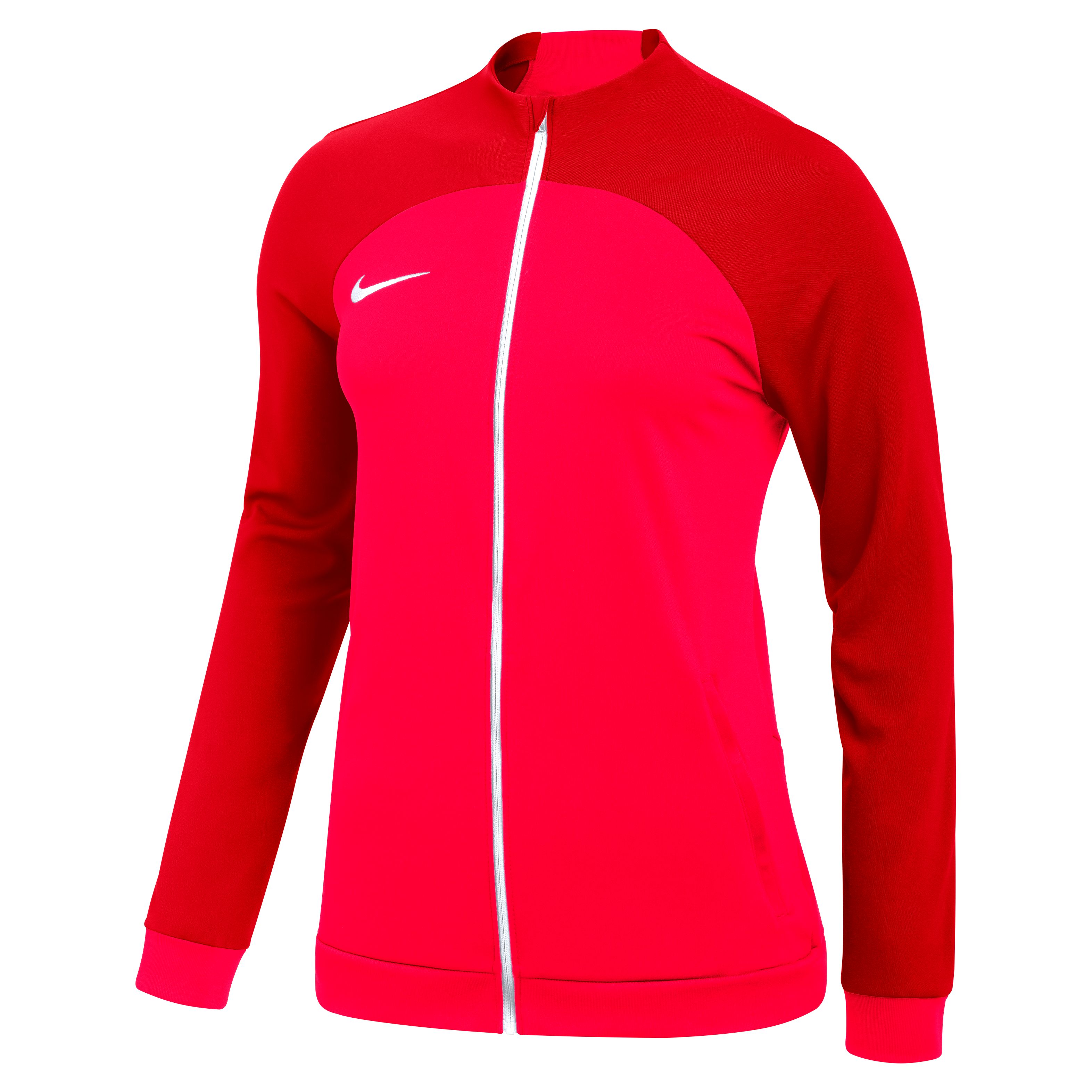 Nike Academy Pro Trainingsjack Dames Rood Donkerrood Wit