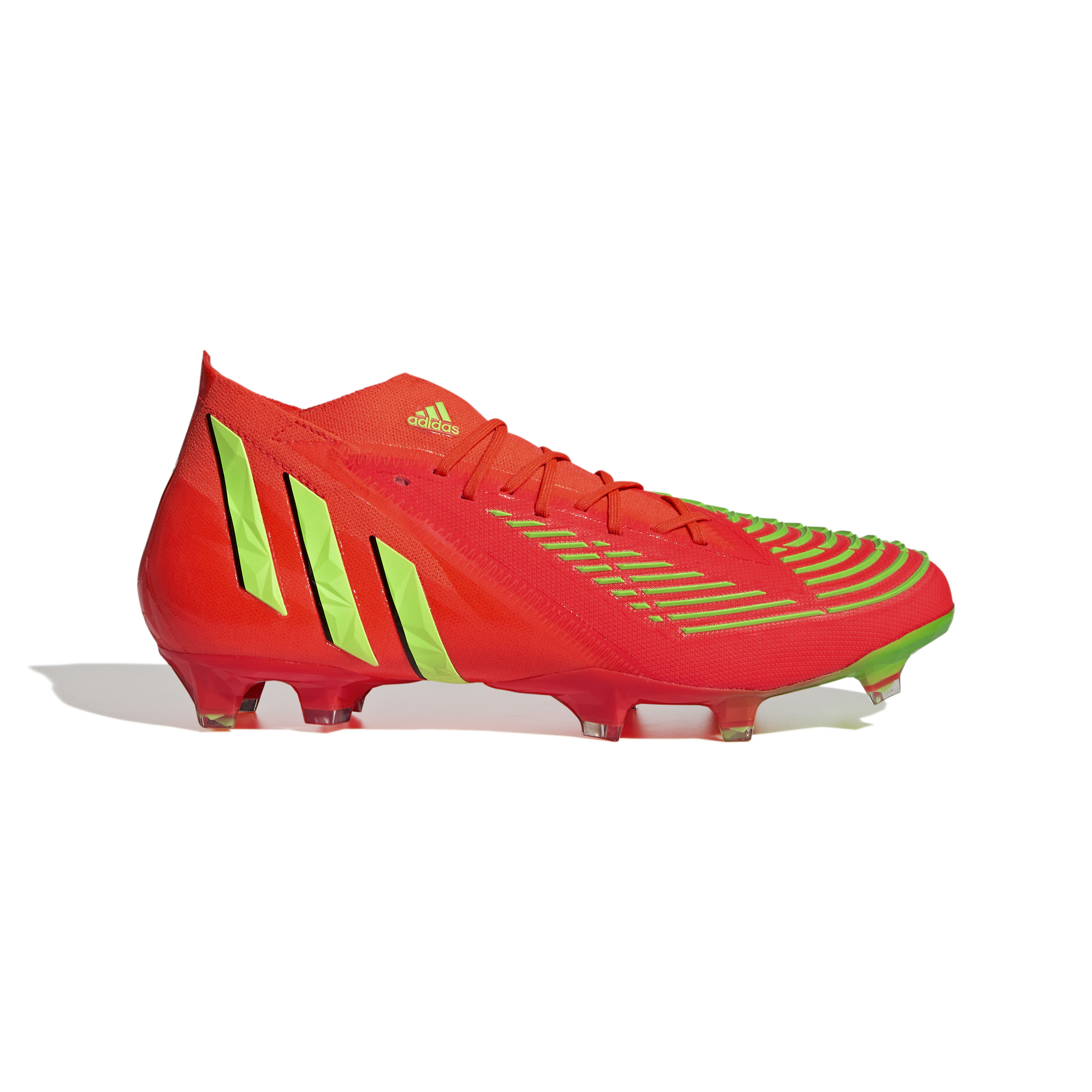 adidas Predator Edge.1 Gras Voetbalschoenen (FG) Rood Groen Zwart