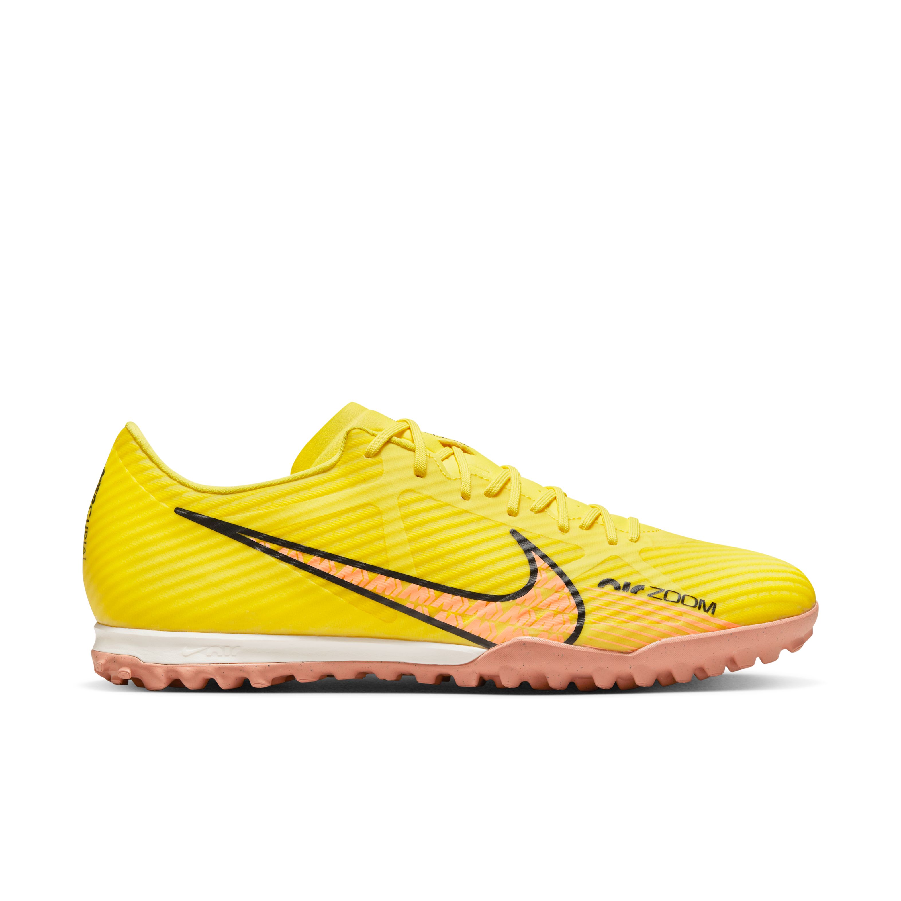 Nike Zoom Mercurial Vapor 15 Academy TF DJ5635-780, Mannen, Geel, Voetbalschoenen, maat: 44