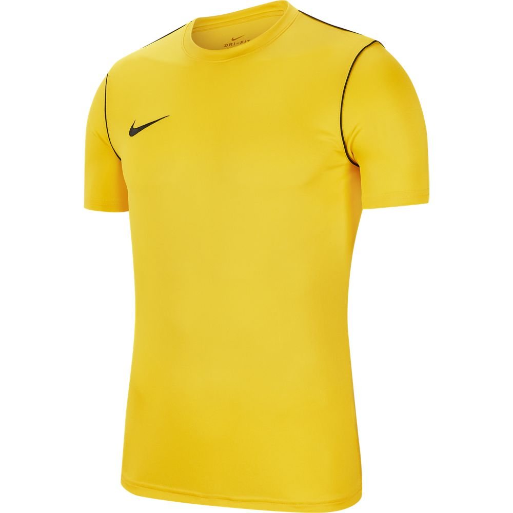 Nike Park 20 SS  Sportshirt - Maat 128  - Unisex - geel/zwart