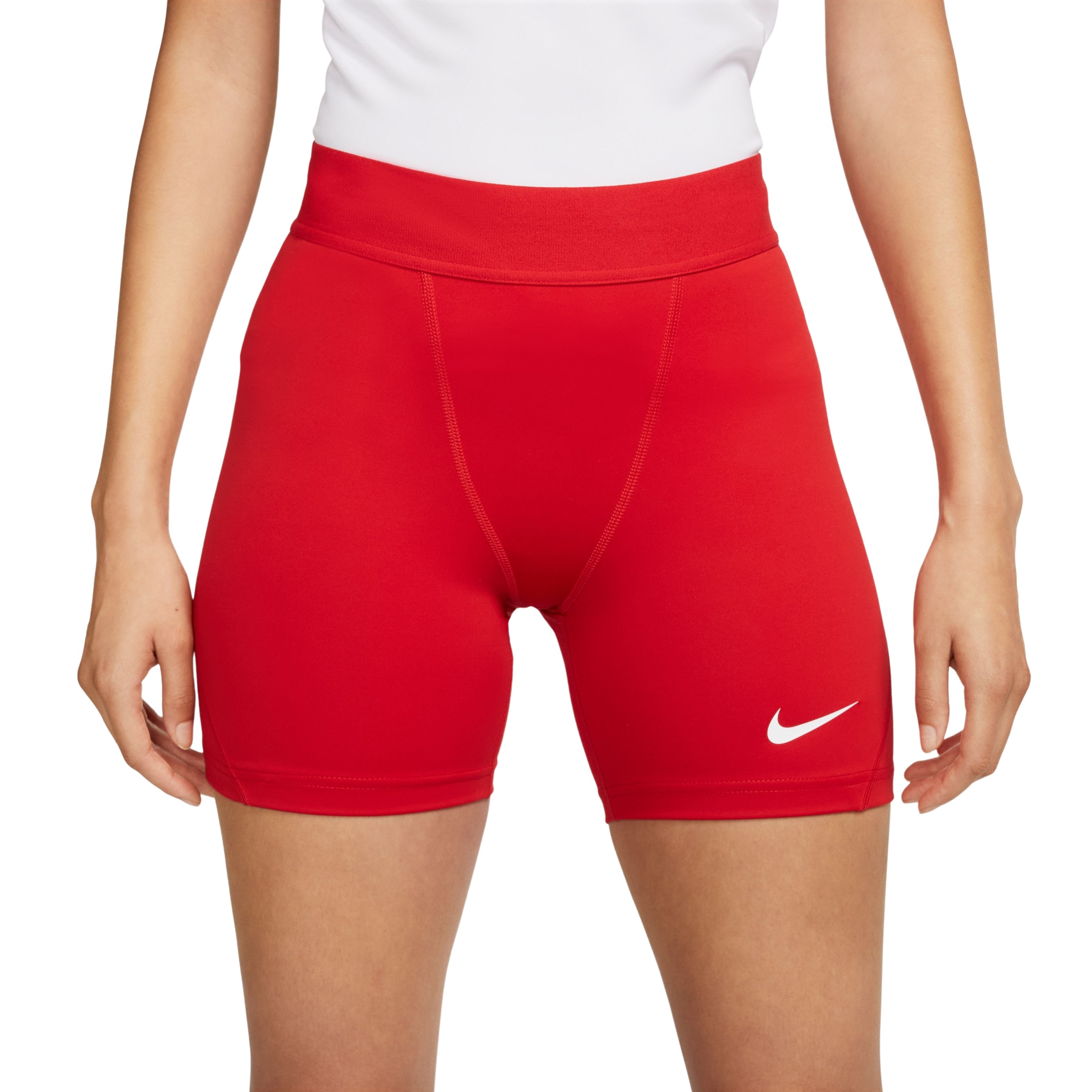 Nike Strike Pro Short Tight Dames - Rood | Maat: XL