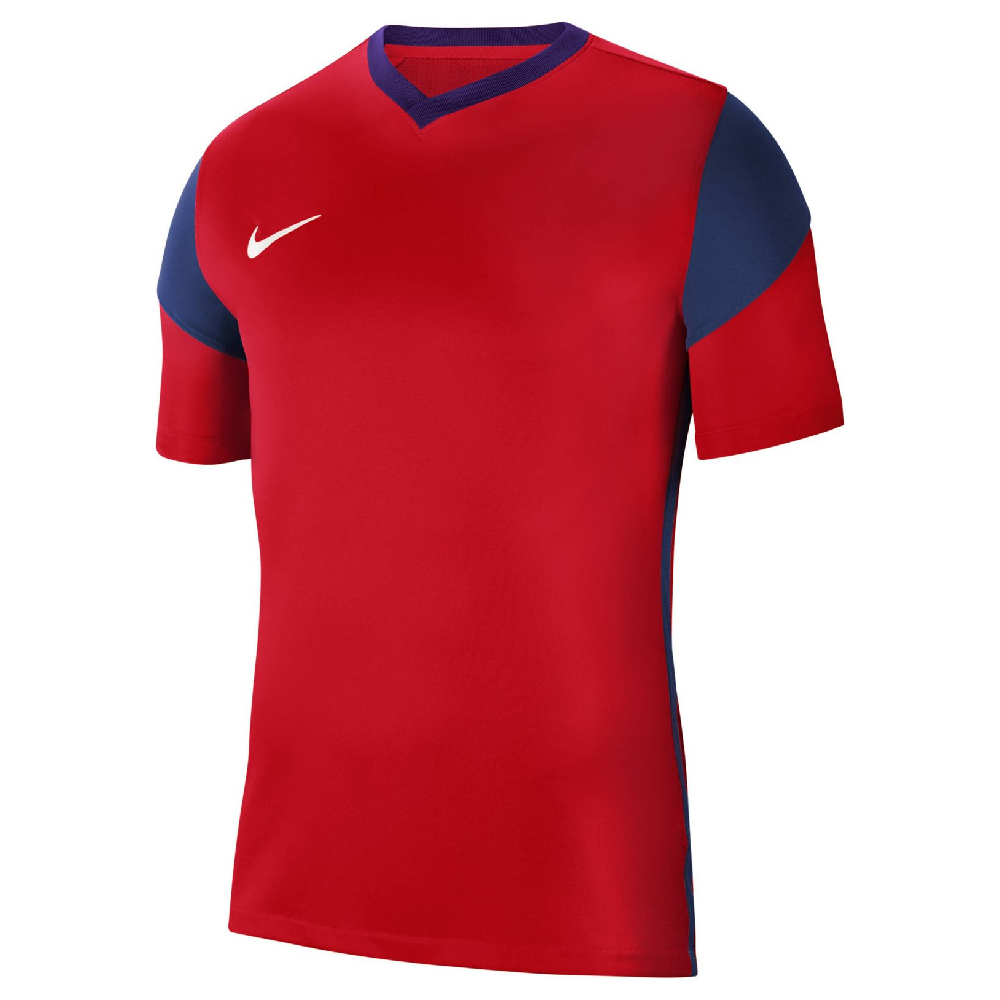 Nike Nike Dry Park Derby III Sportshirt - Maat M  - Mannen - rood - navy