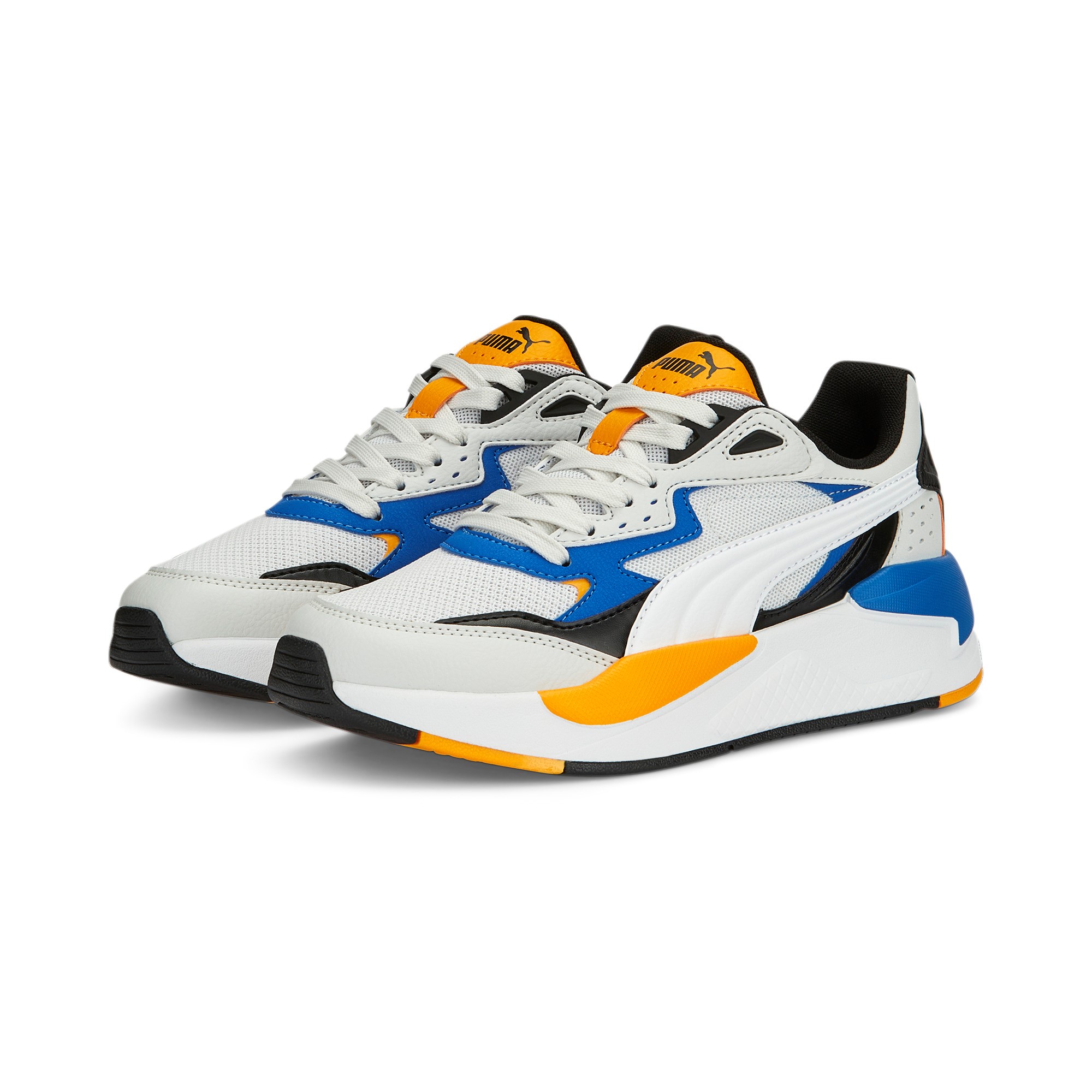 PUMA X-Ray Speed Jr Unisex Sneakers - FeatherGray/White/VictoriaBlue/Zinnia - Maat 38.5