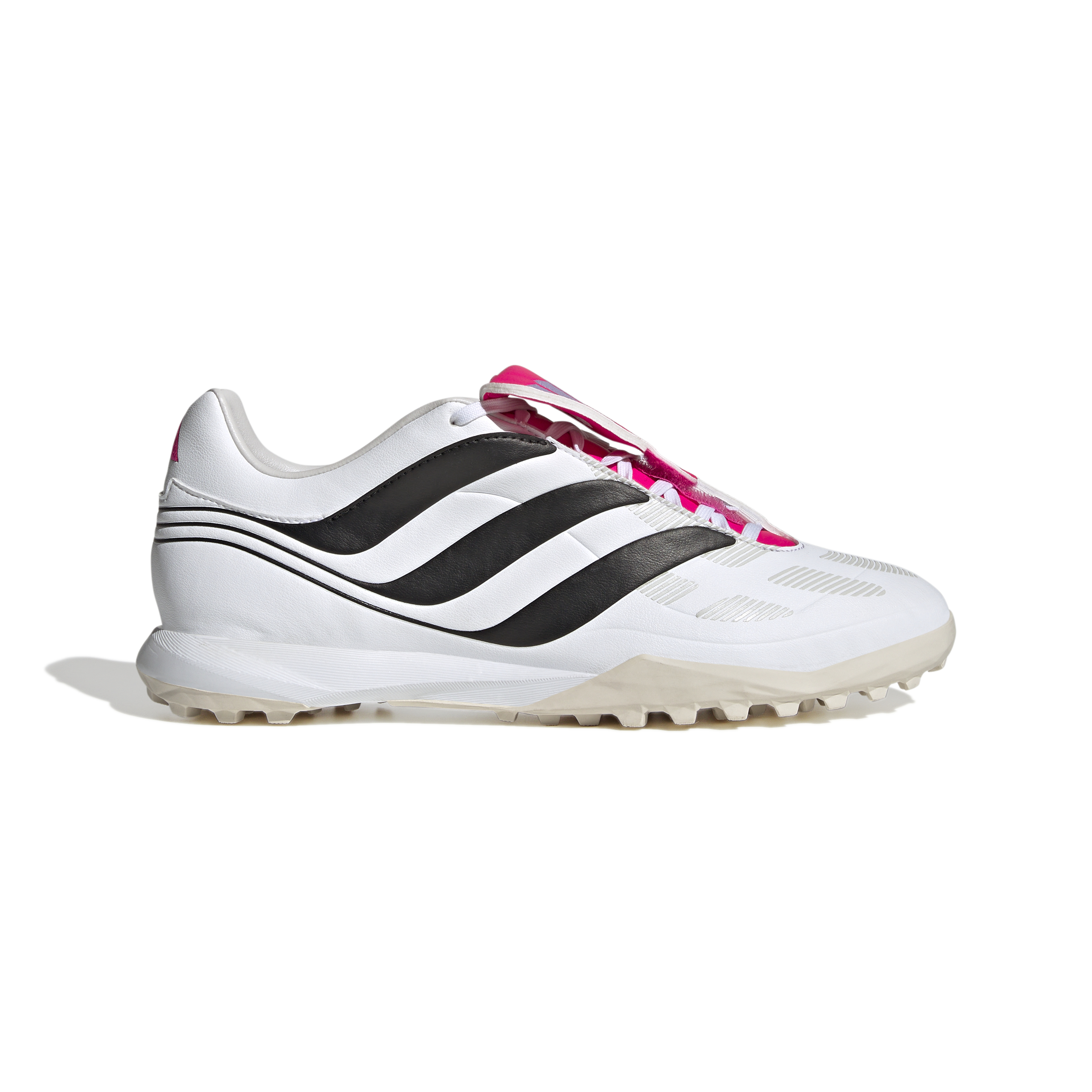 adidas Predator Precision.3 Turf Voetbalschoenen (TF) Wit Zwart Roze