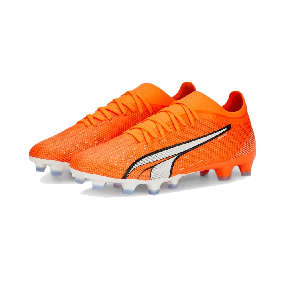 PUMA Ultra Match Gras / Kunstgras Voetbalschoenen (MG) Dames Oranje Wit Blauw