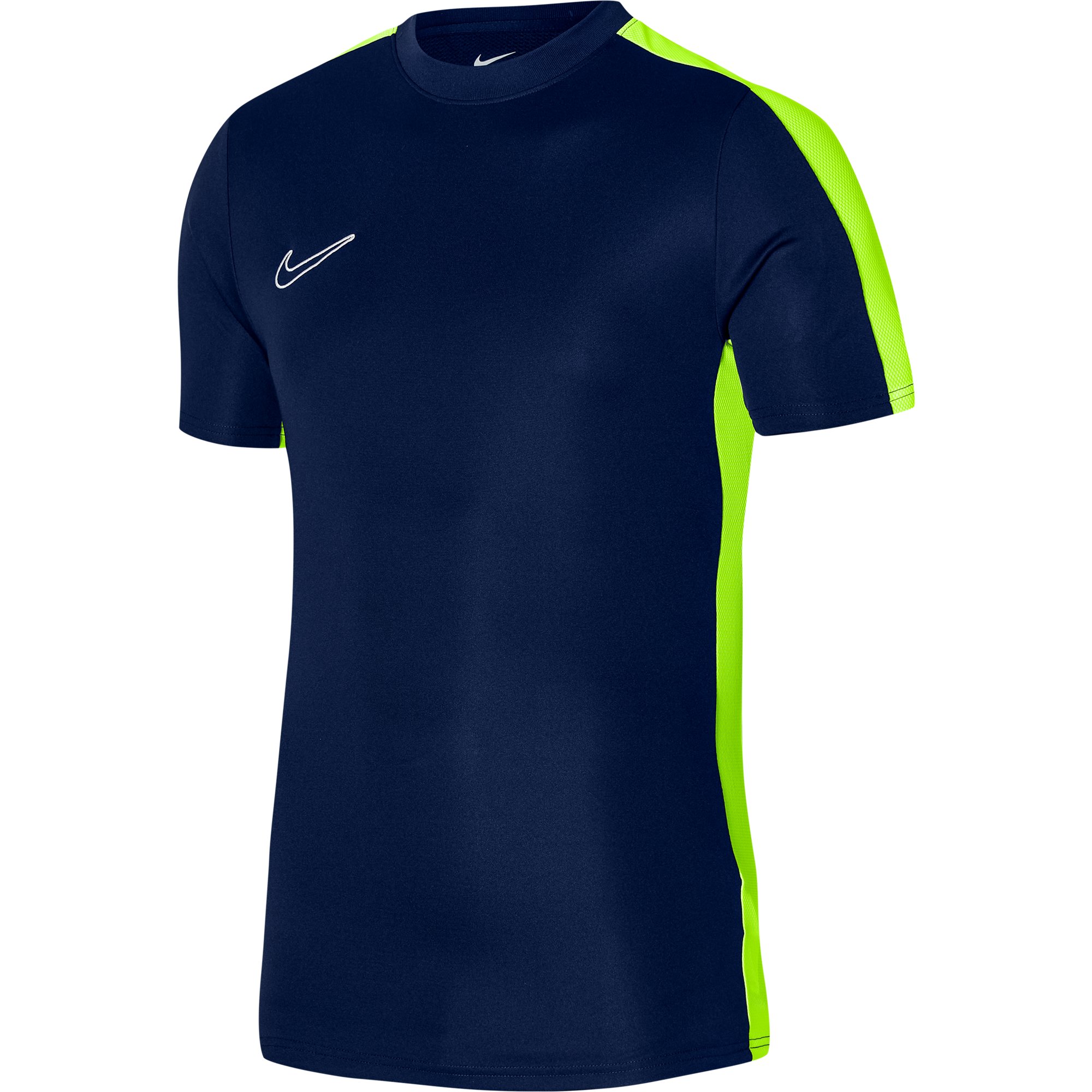 Nike Dri-FIT Academy 23 Trainingsshirt Donkerblauw Geel Wit