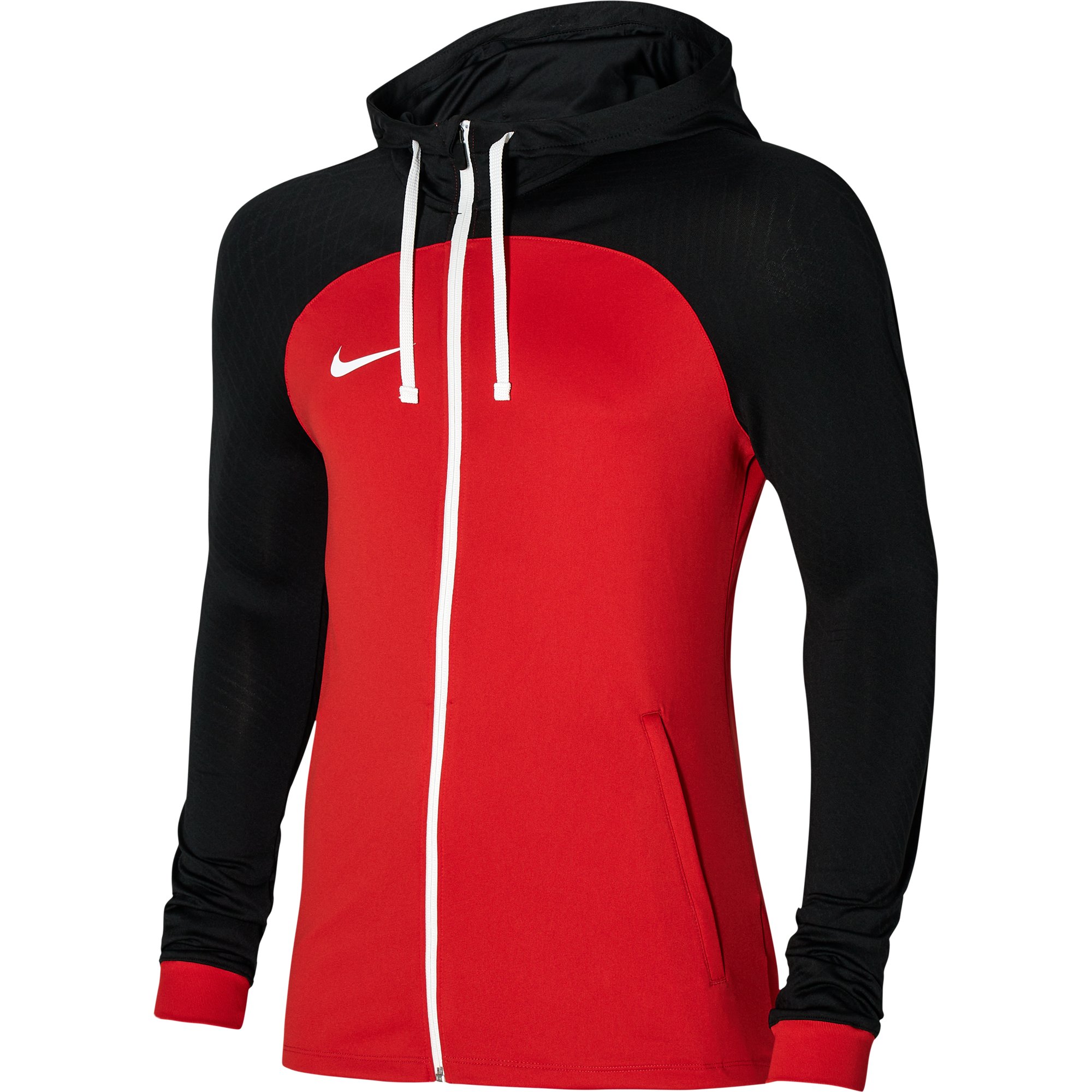 Nike Strike 23 Hooded Trainingsjack Rood Zwart Grijs