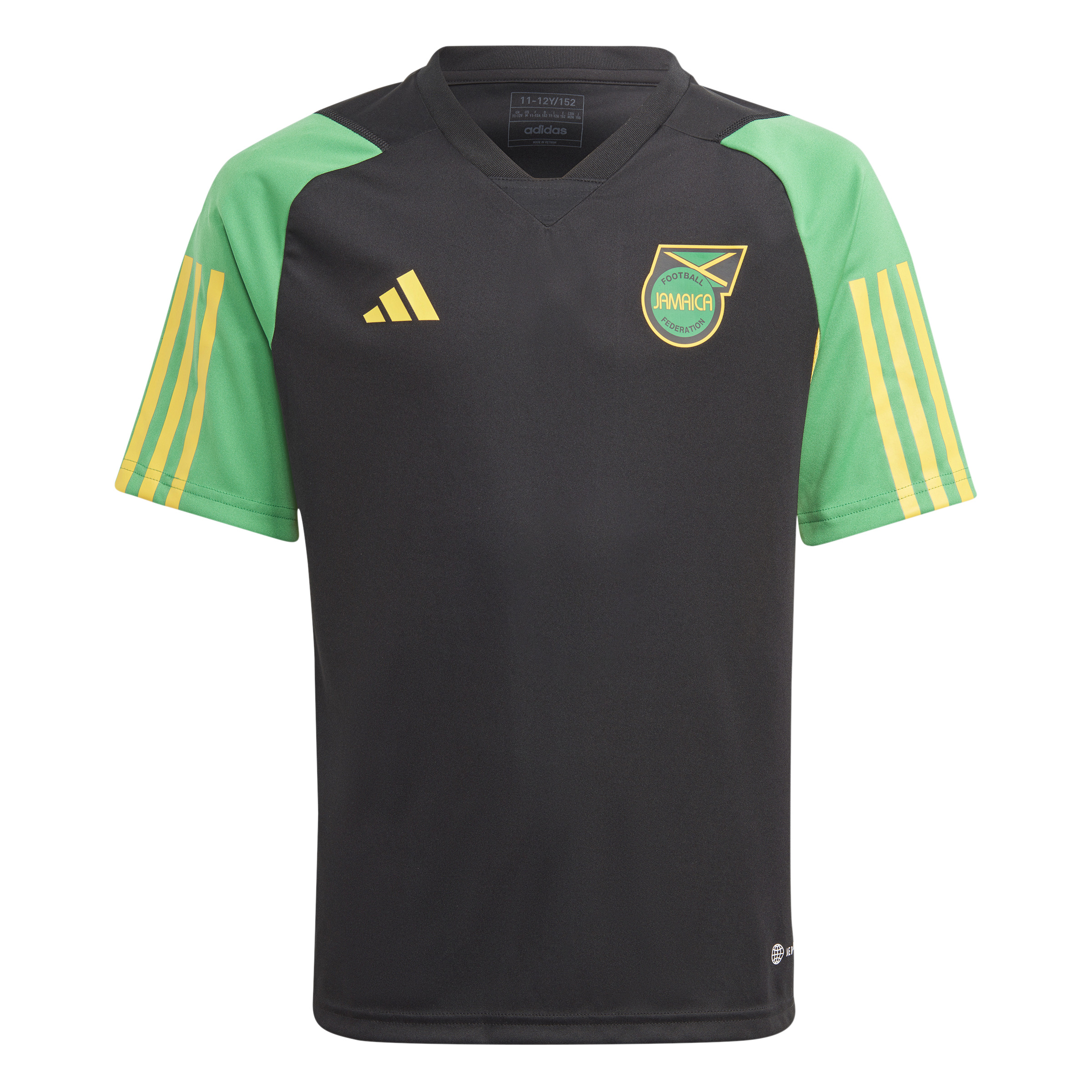 adidas Jamaica Trainingsshirt 2023-2024 Zwart Groen Geel