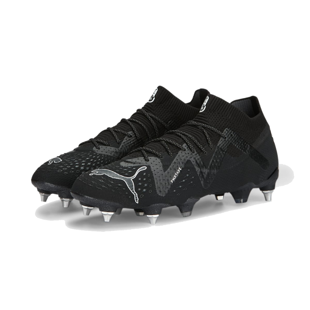 PUMA Future Ultimate IJzeren-Nop Voetbalschoenen (SG) Zwart Wit