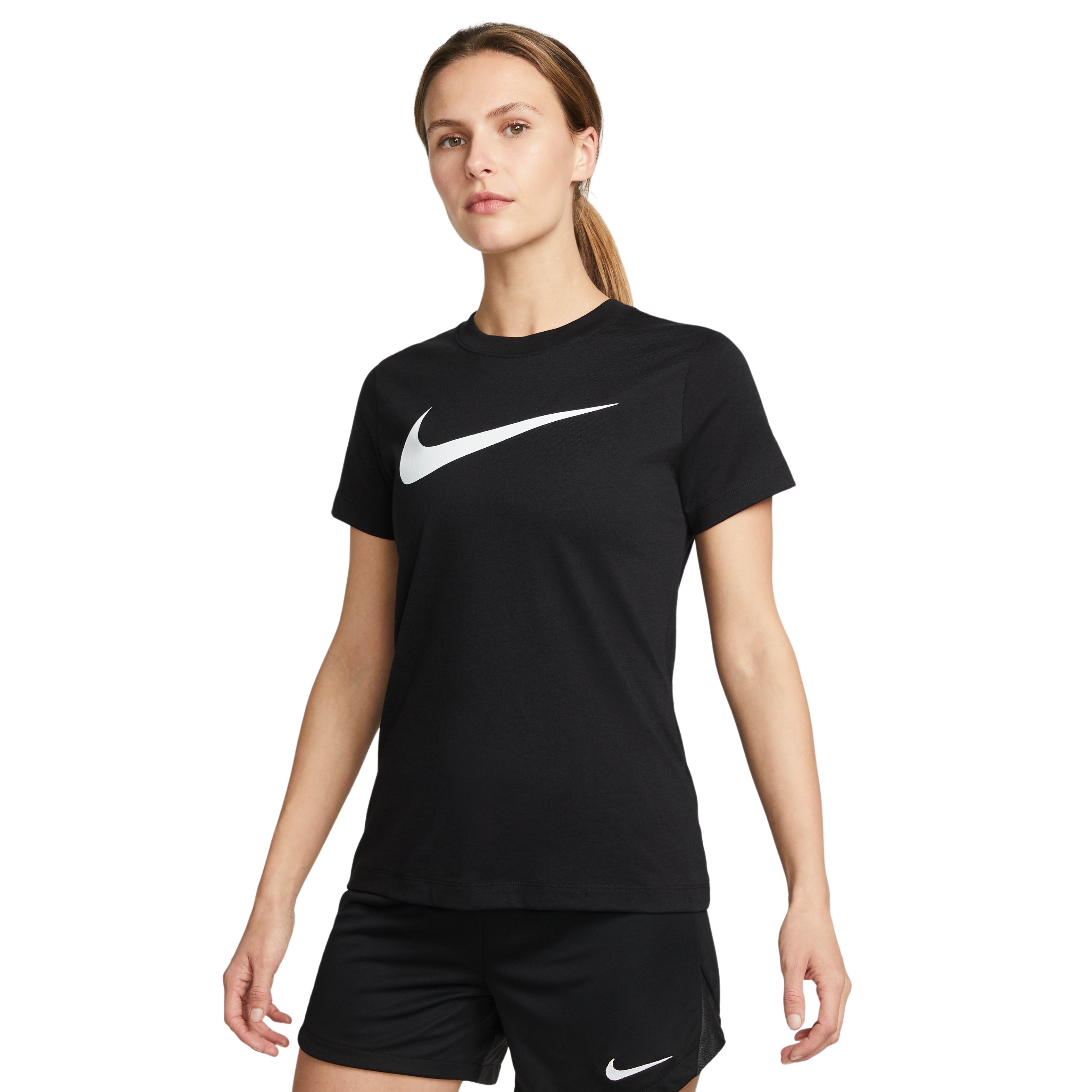 Nike Nike Park20 Dry Sportshirt - Maat XL  - Vrouwen - zwart - wit