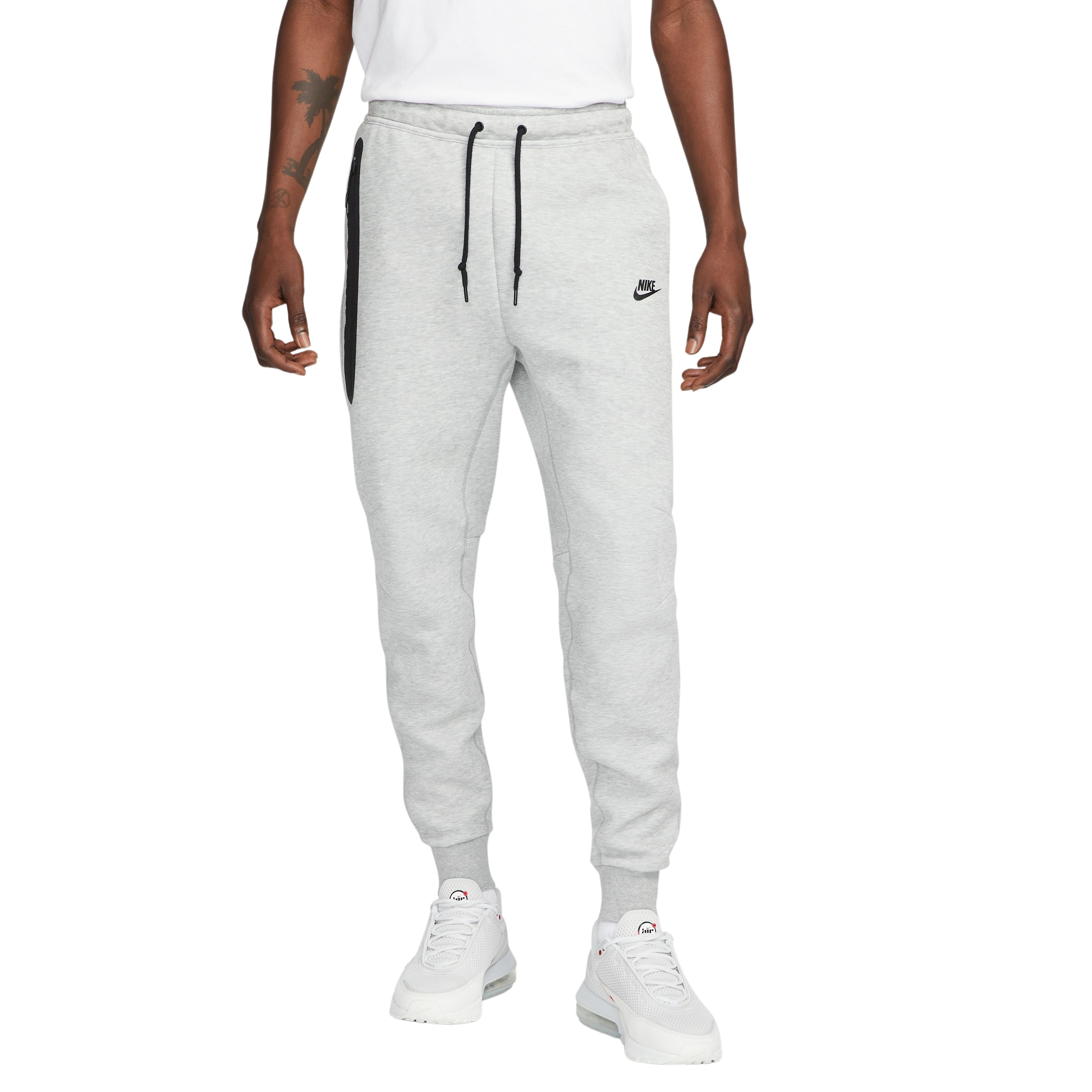 Nike Tech Fleece Jogger Lichtgrijs Zwart 2023