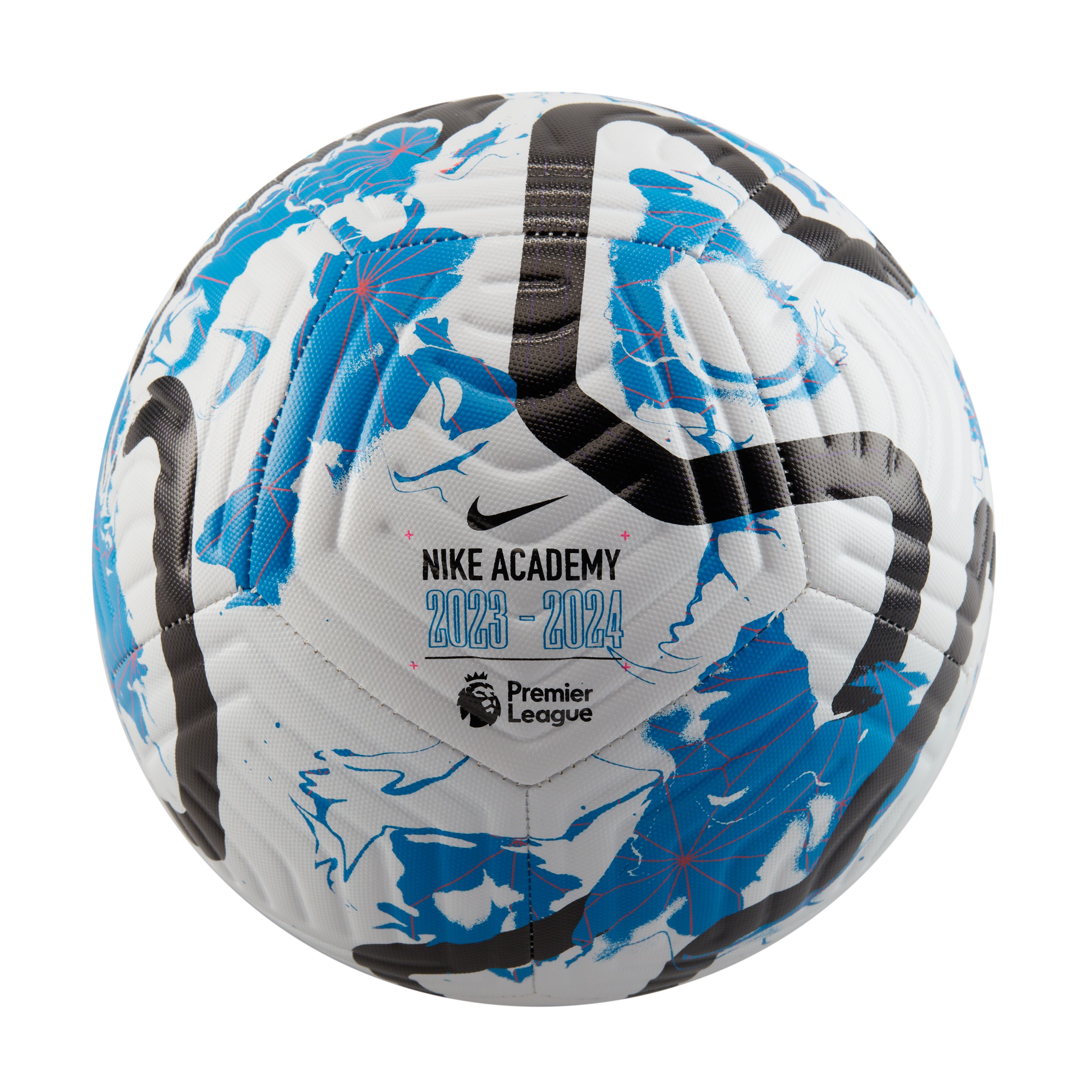 Nike Premier League Academy Voetbal Maat 5 2023-2024 Wit Blauw Zwart