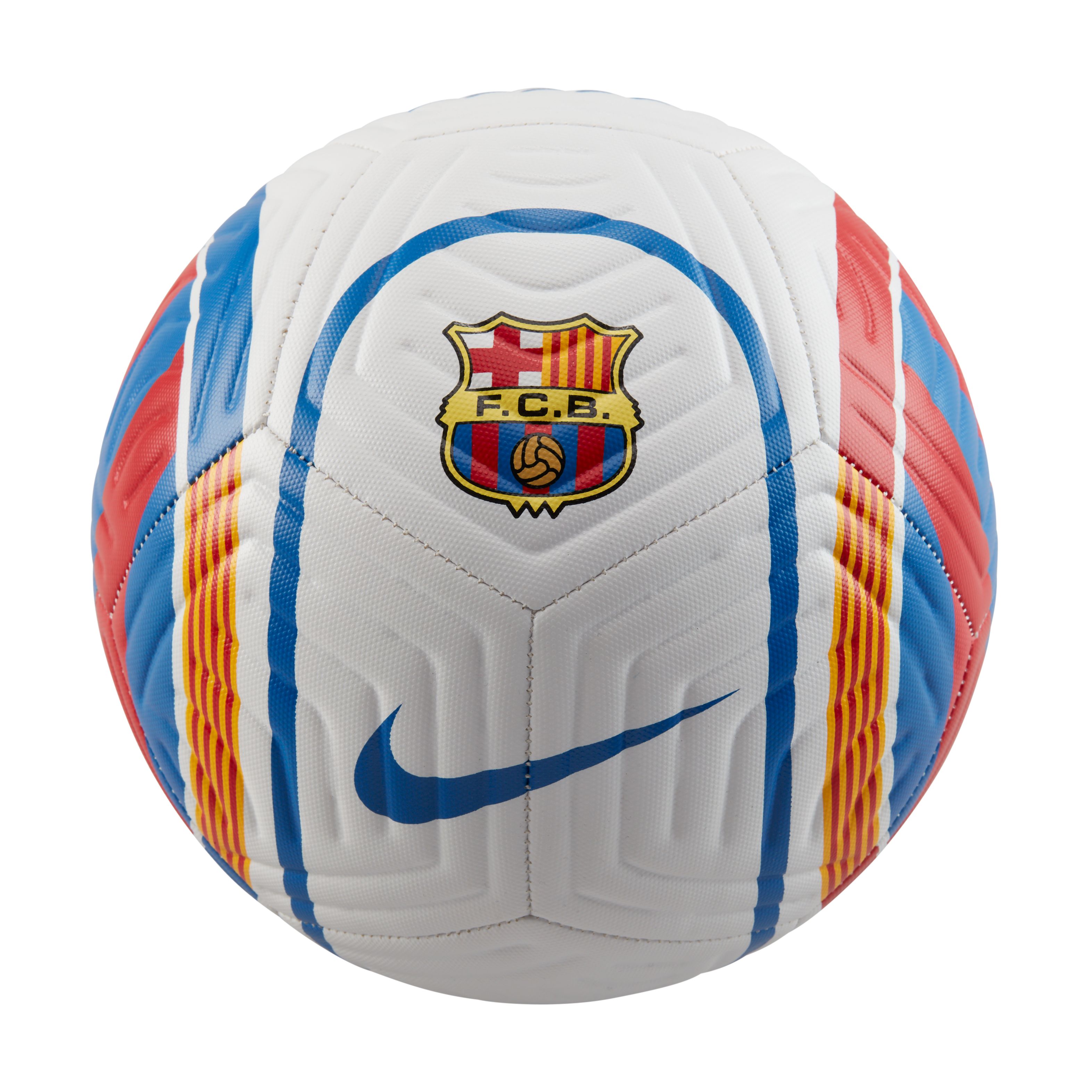 Nike FC Barcelona Voetbal Maat 5 Academy Wit Blauw
