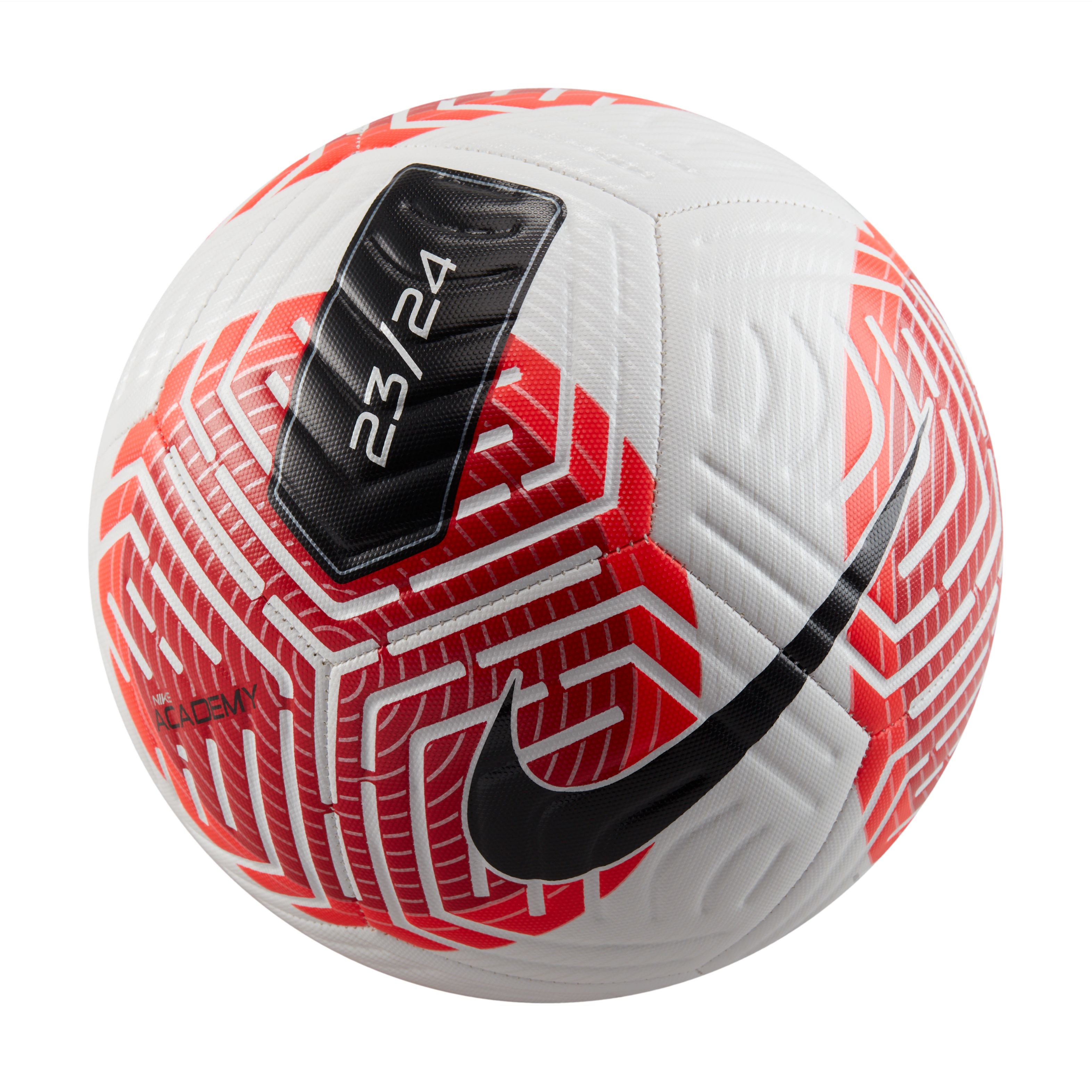 Nike Academy Voetbal Maat 5 Wit Rood Zwart