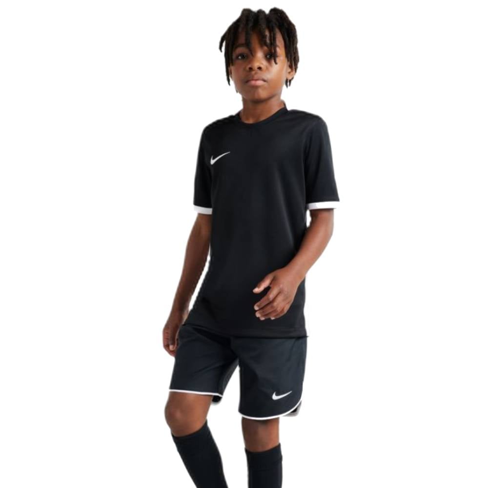 Nike Dri-Fit Challenge IV Trainingsshirt Kids Zwart Wit