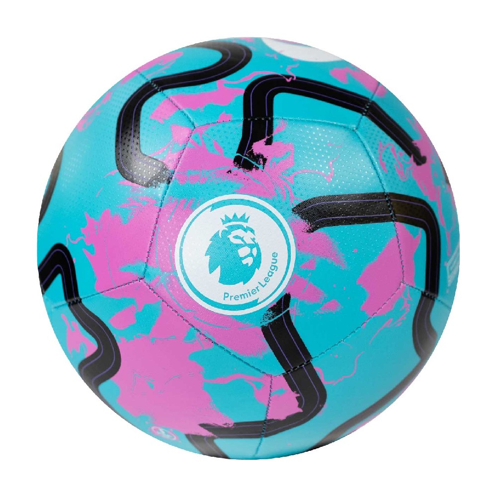 Nike Premier League Pitch Voetbal Maat 5 2023-2024 Lichtblauw Roze Zwart