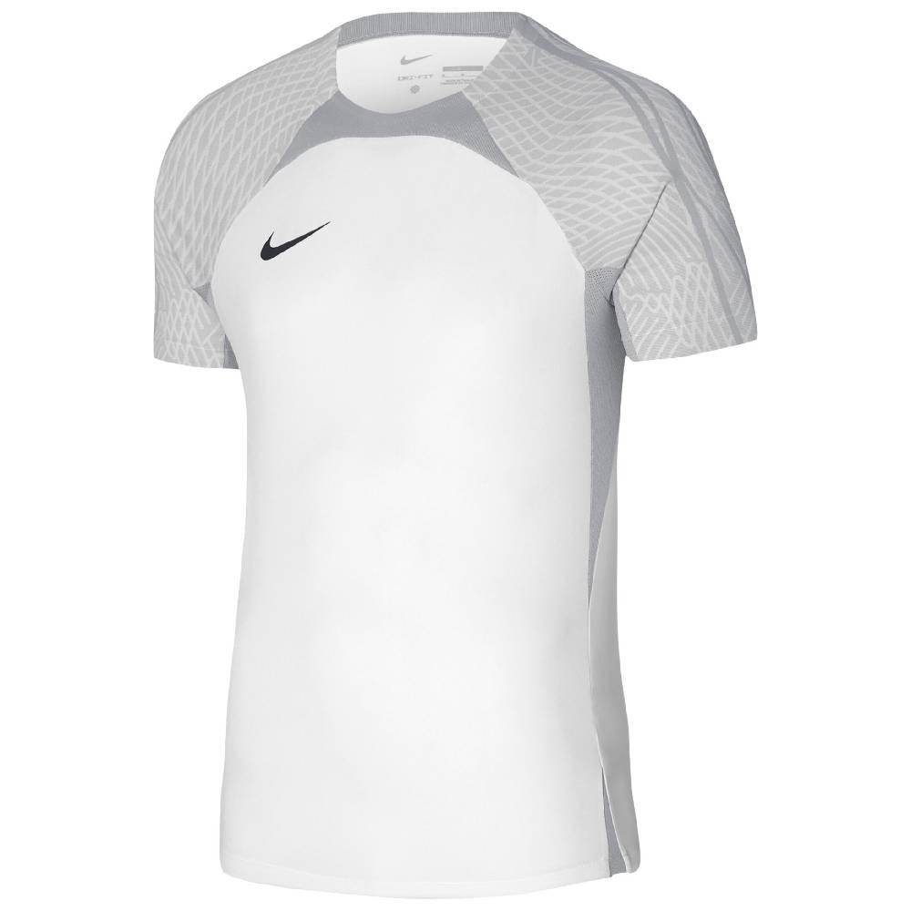 Nike Strike 23 Trainingsshirt Wit Grijs Zwart