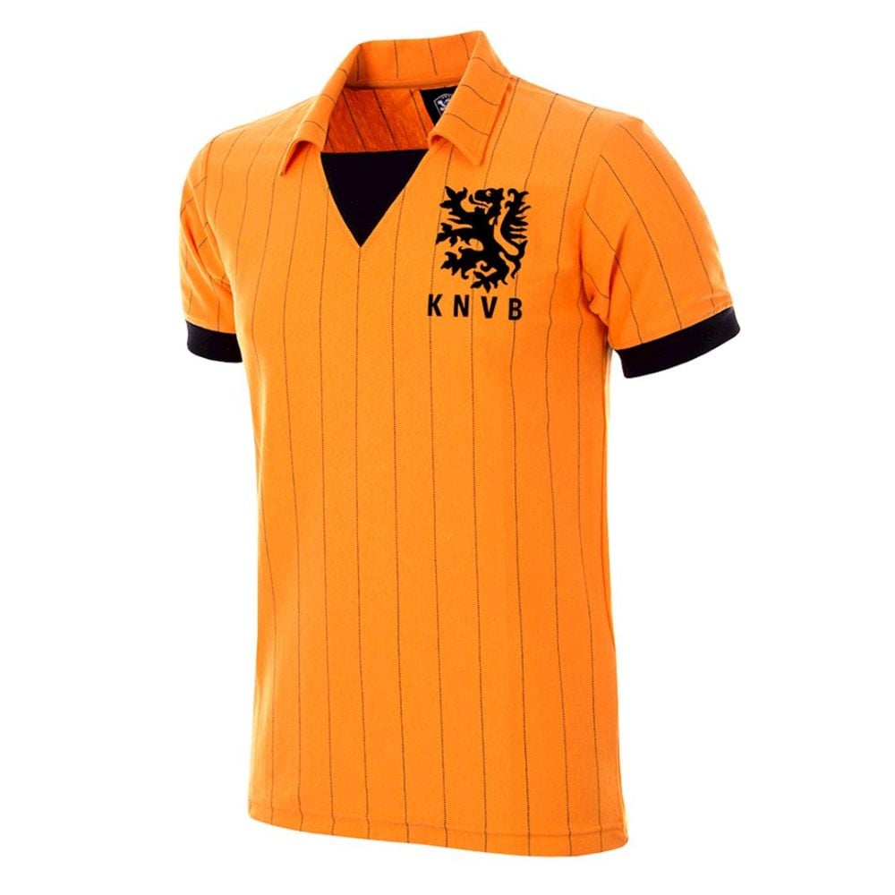 Holland 1983 Retro Football Shirt Orange L