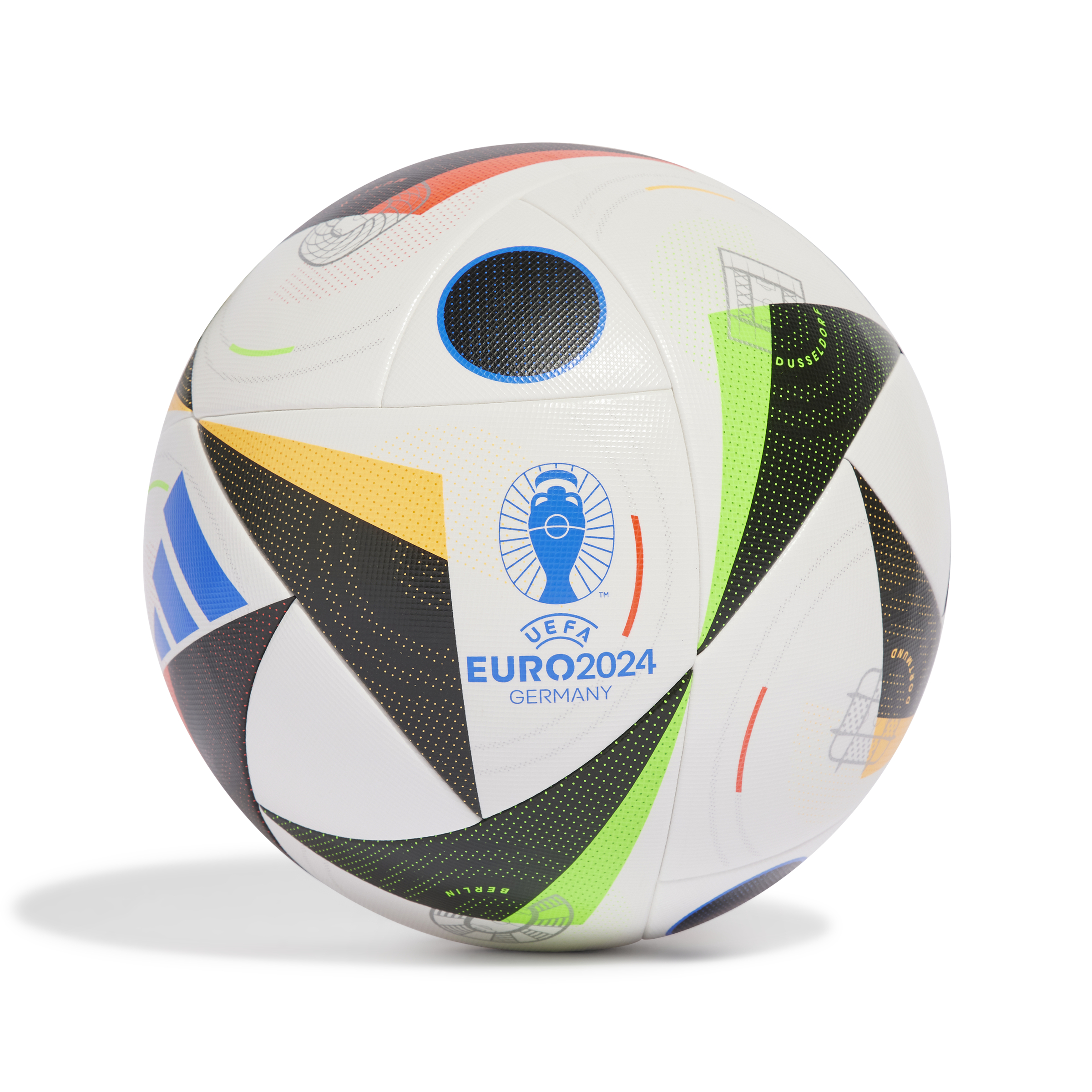 adidas Performance Euro 24 Competition Voetbal - Unisex - Wit- 5