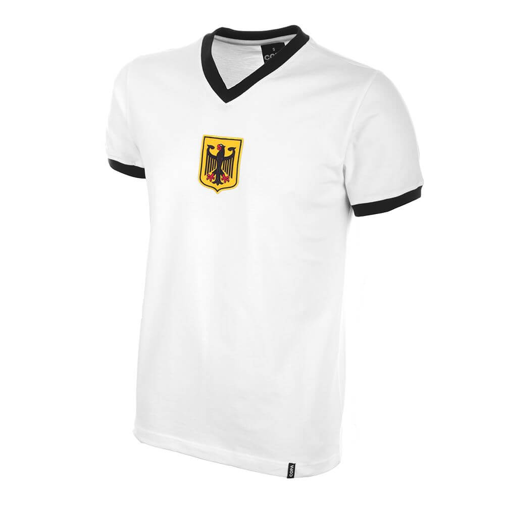 Germany 1970's Retro Football Shirt White L