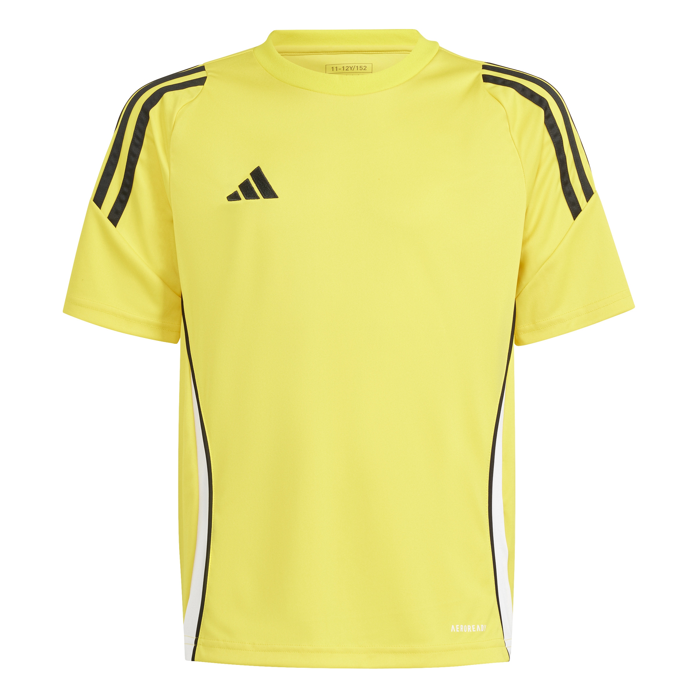 adidas Tiro 24 Voetbalshirt Kids Geel Wit