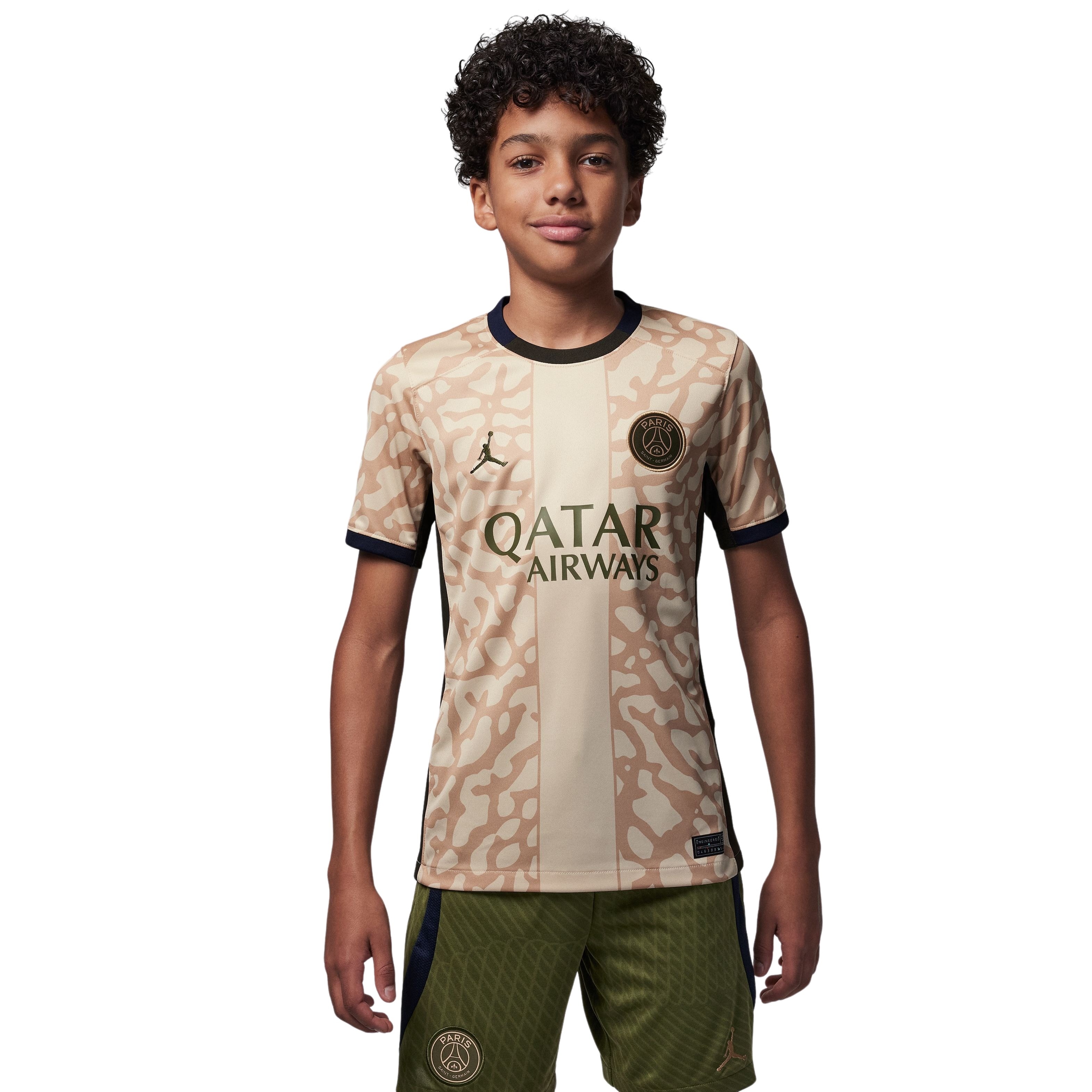 Nike Paris Saint-Germain X Jordan 4e Shirt 2023-2024 Kids