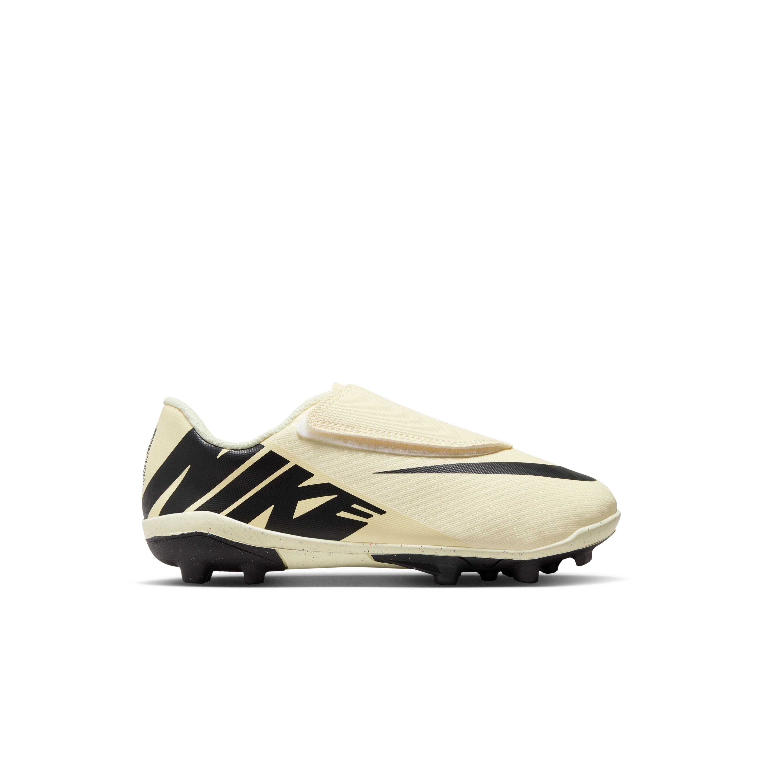 Nike Mercurial Vapor 15 Club Velcro Gras / Kunstgras Voetbalschoenen (MG) Kleuters Geel Zwart