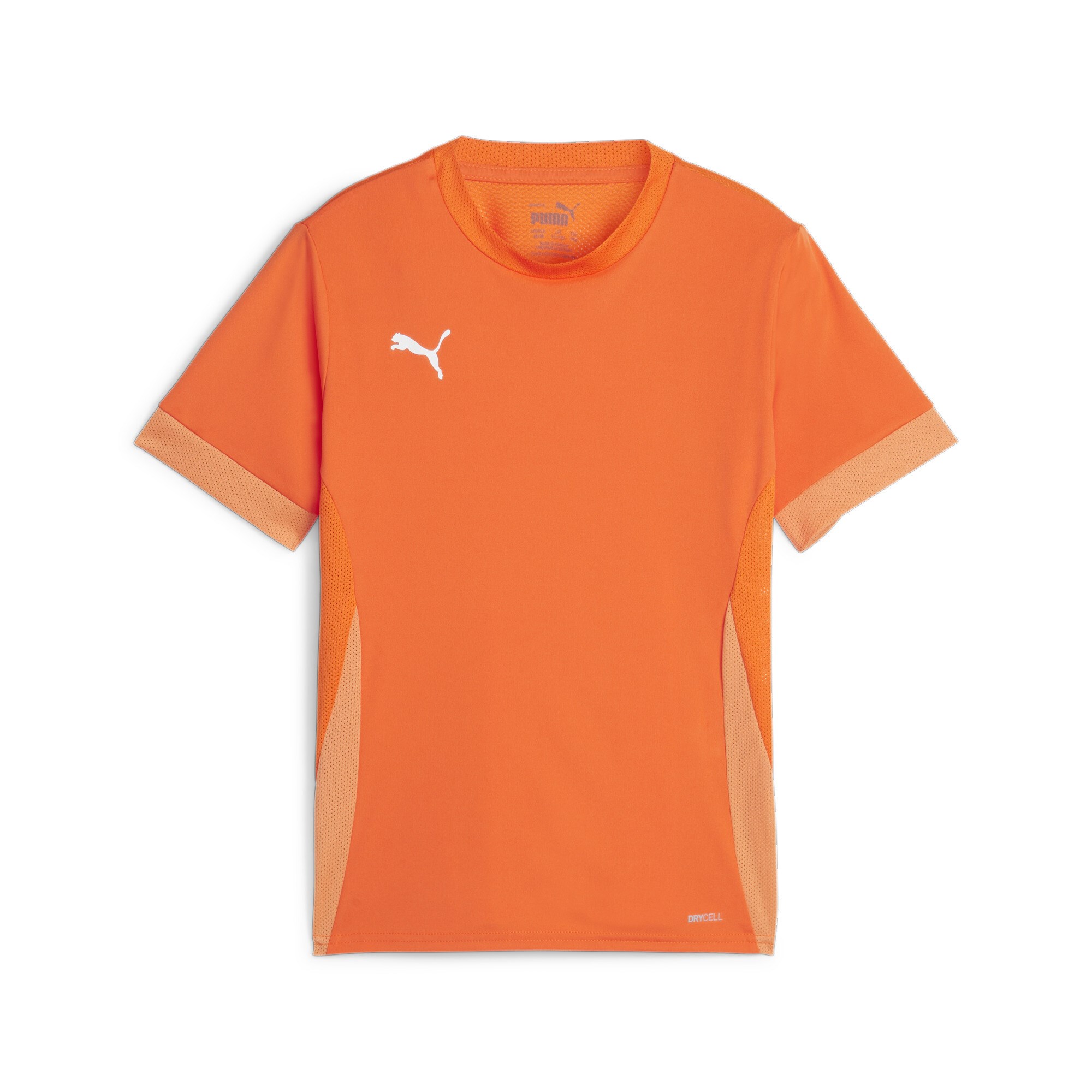 PUMA teamGOAL Matchday Voetbalshirt Kids Oranje Wit