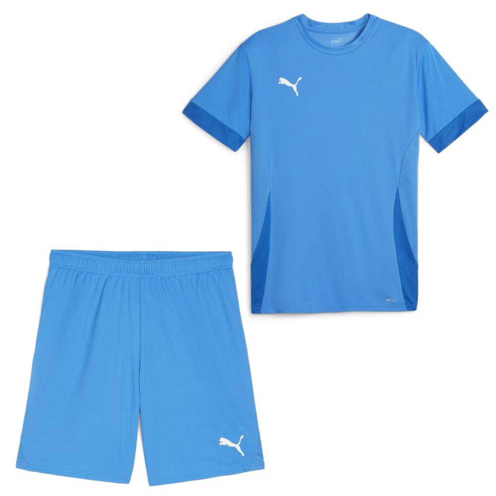 PUMA teamGOAL Matchday Voetbaltenue Blauw Wit