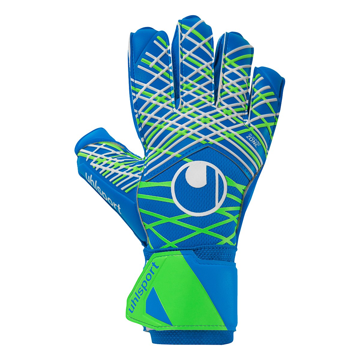 Uhlsport Aquasoft Keepershandschoenen Blauw Groen Wit