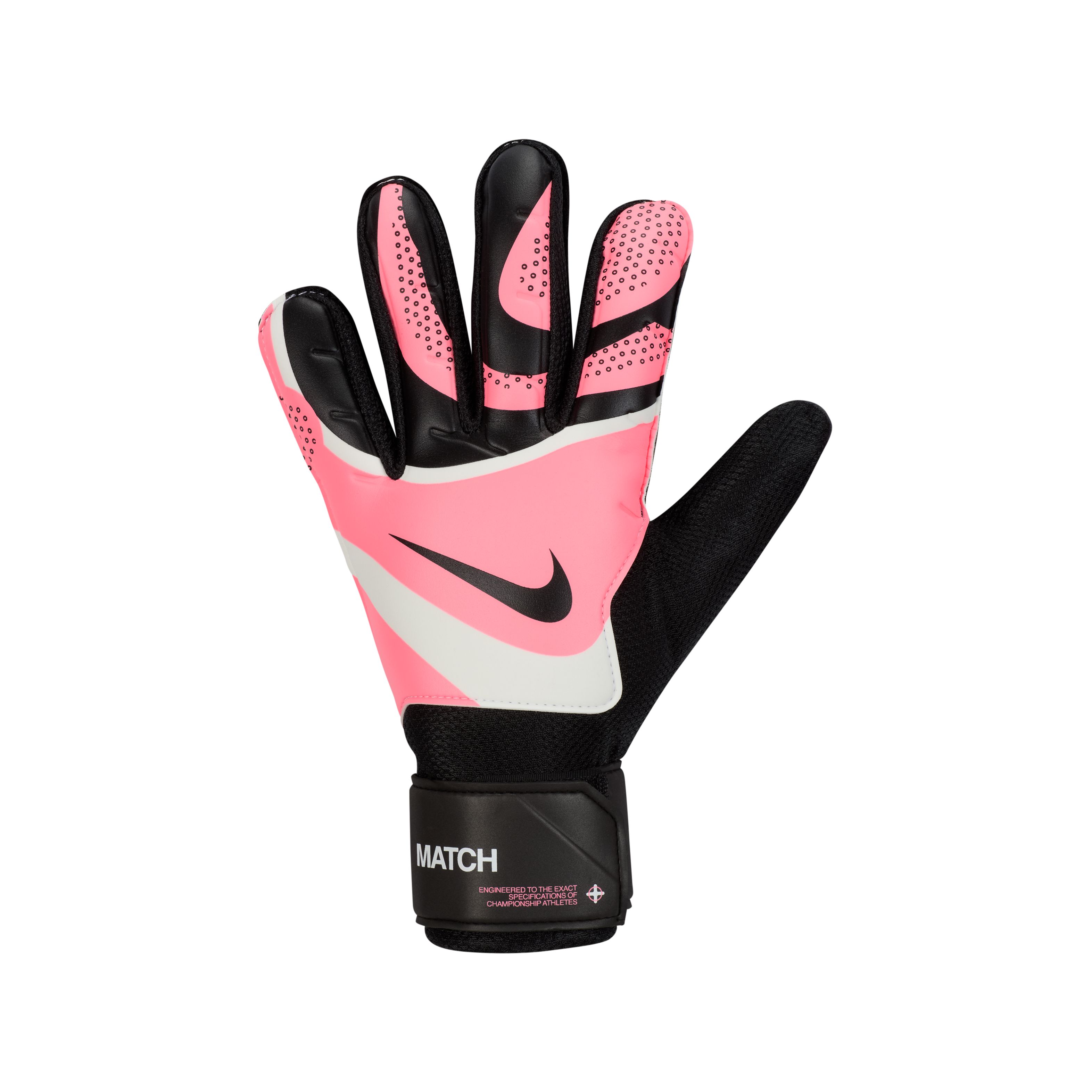 Nike Match Keepershandschoenen Kids Zwart Roze