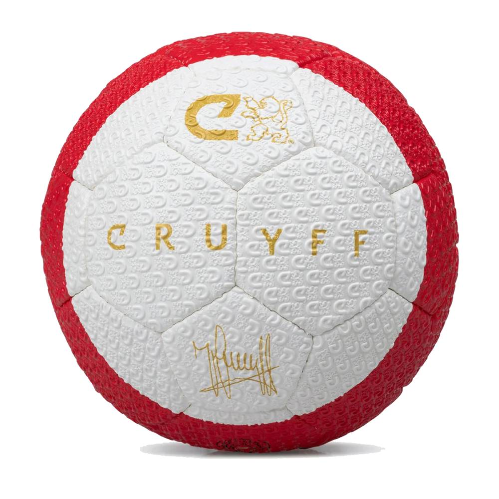 Cruyff Amsterdam Voetbal Maat 5 Wit Rood Goud