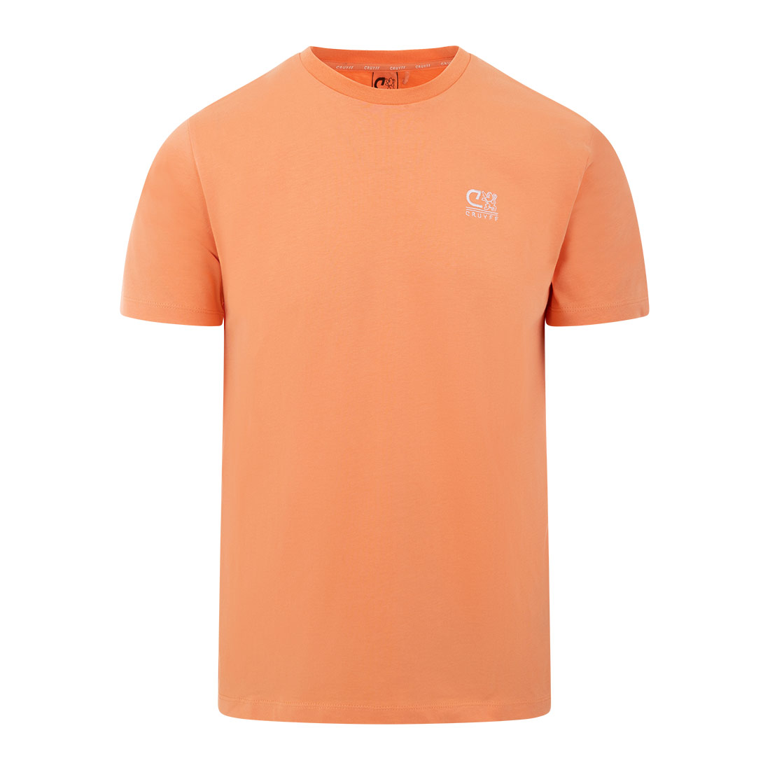 Cruyff energizedtee in de kleur oranje.