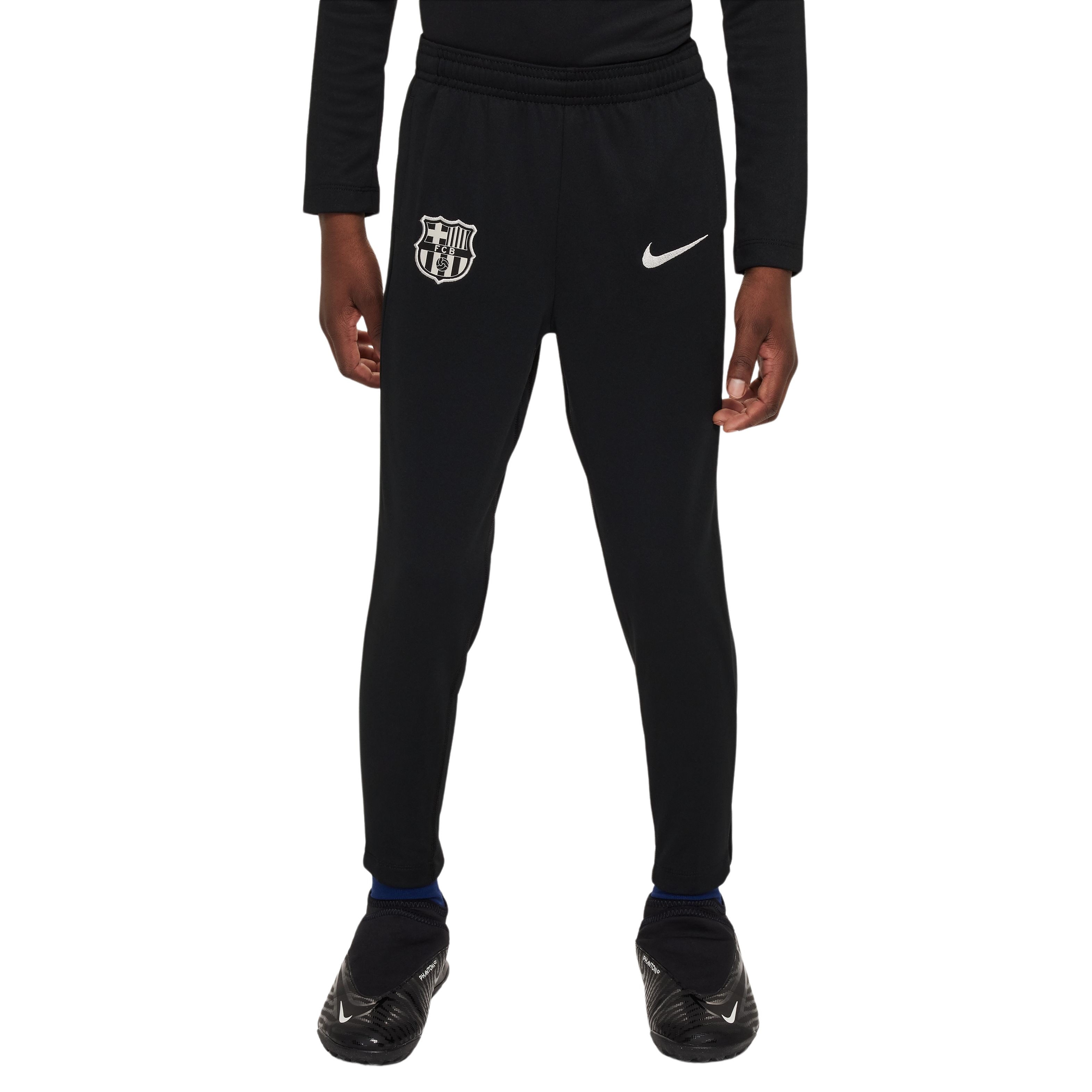 Nike FC Barcelona Academy Pro Trainingsbroek 2024-2025 Kleuters Zwart Beige