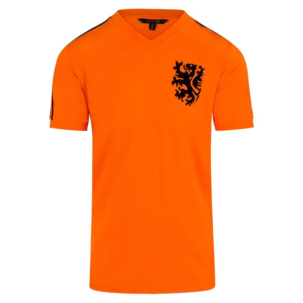 Cruyff World Cup 1974 Tee -  oranje  - t-shirt Heren