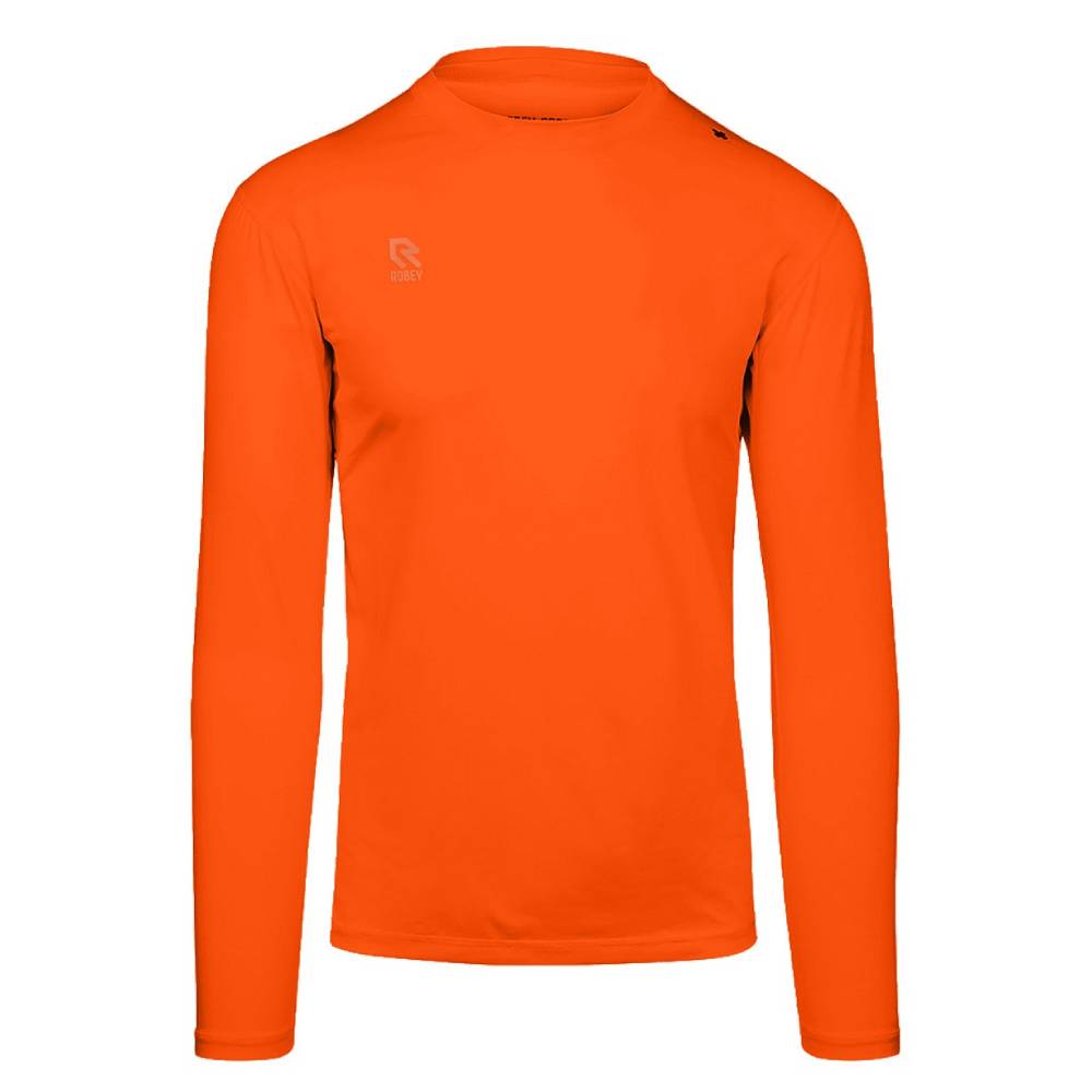 Robey Baselayer Shirt - Orange - 2XL