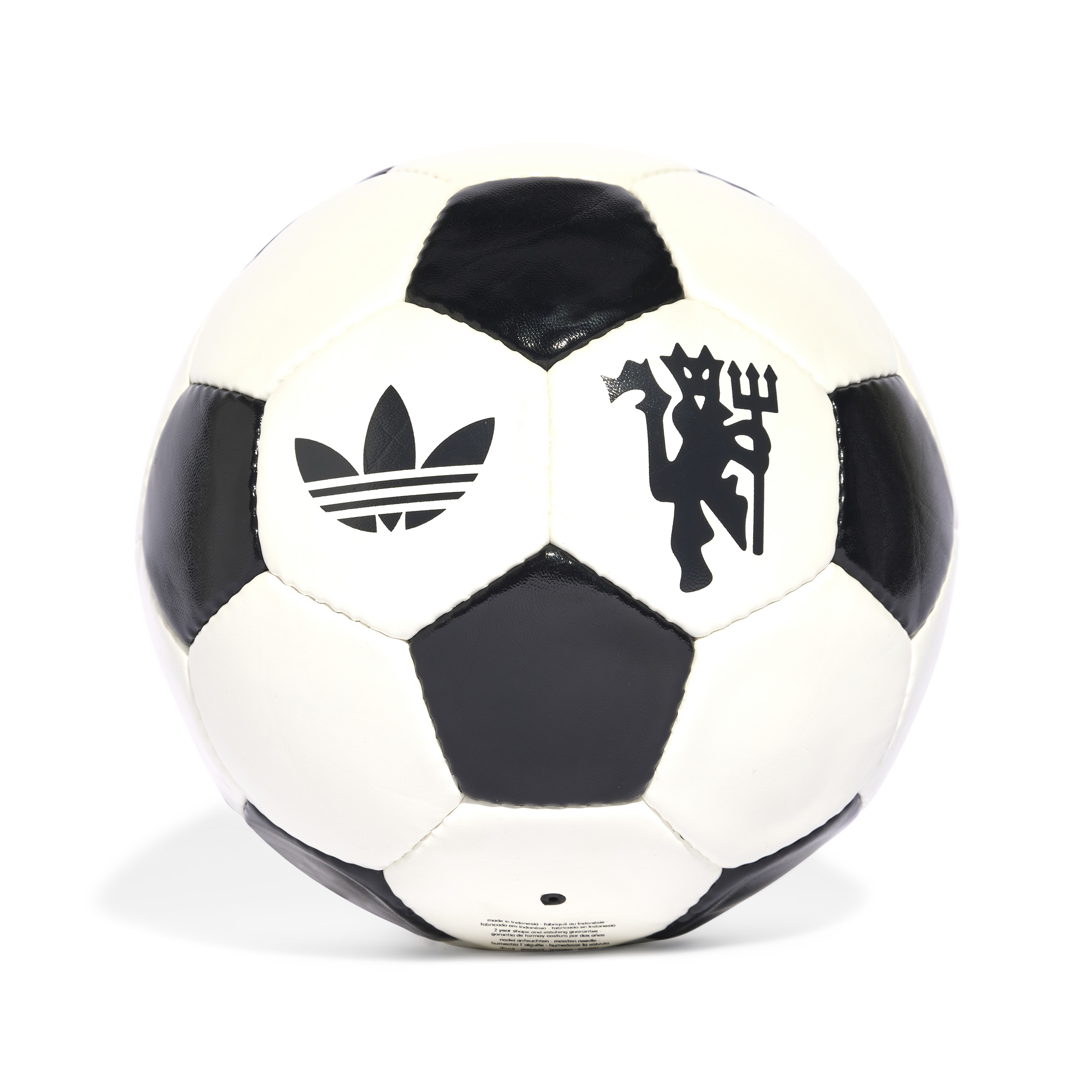 adidas Manchester United Originals Club Voetbal Maat 5 Wit Zwart