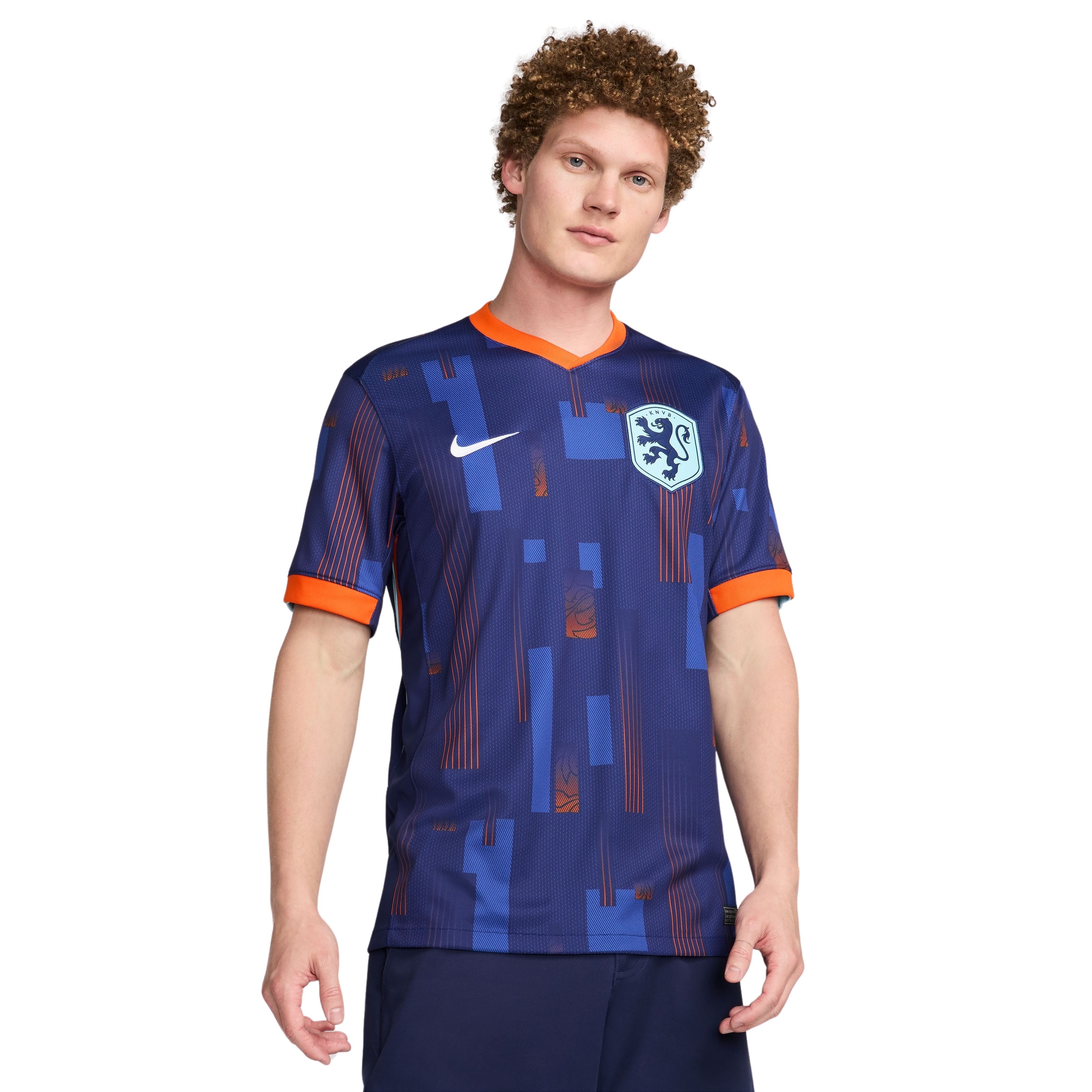 Nike Nederland Uitshirt OranjeLeeuwinnen 2024-2025 Heren