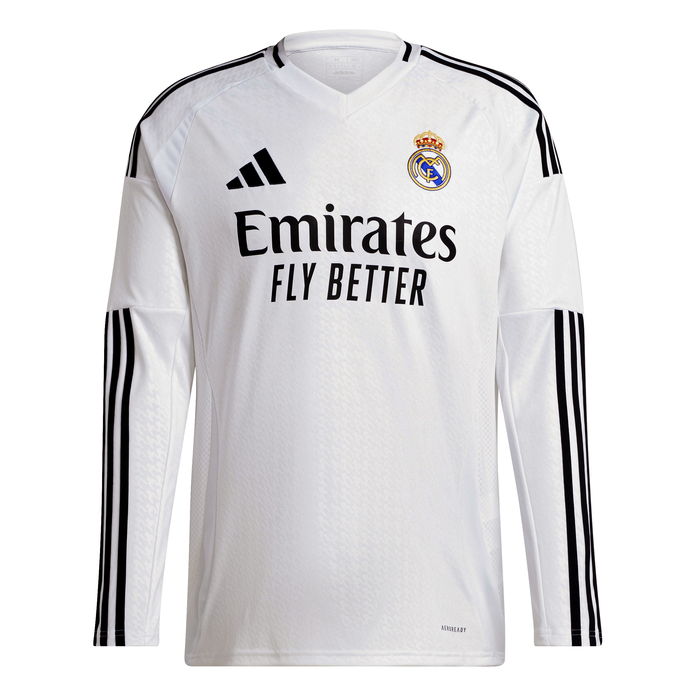 adidas Real Madrid Thuisshirt Lange Mouwen 2024-2025