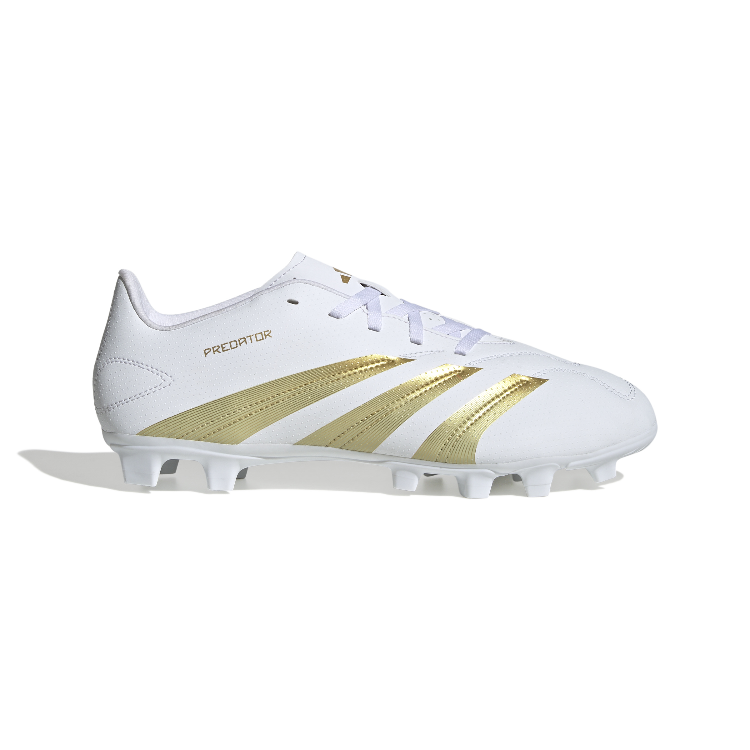 adidas Predator Club Gras / Kunstgras Voetbalschoenen (FxG) Wit Goud