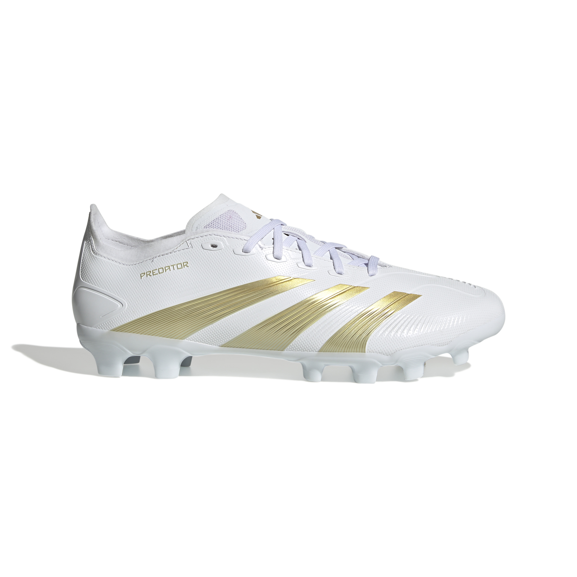 Adidas Predator League Gras / Kunstgras Voetbalschoenen (MG) Wit Goud