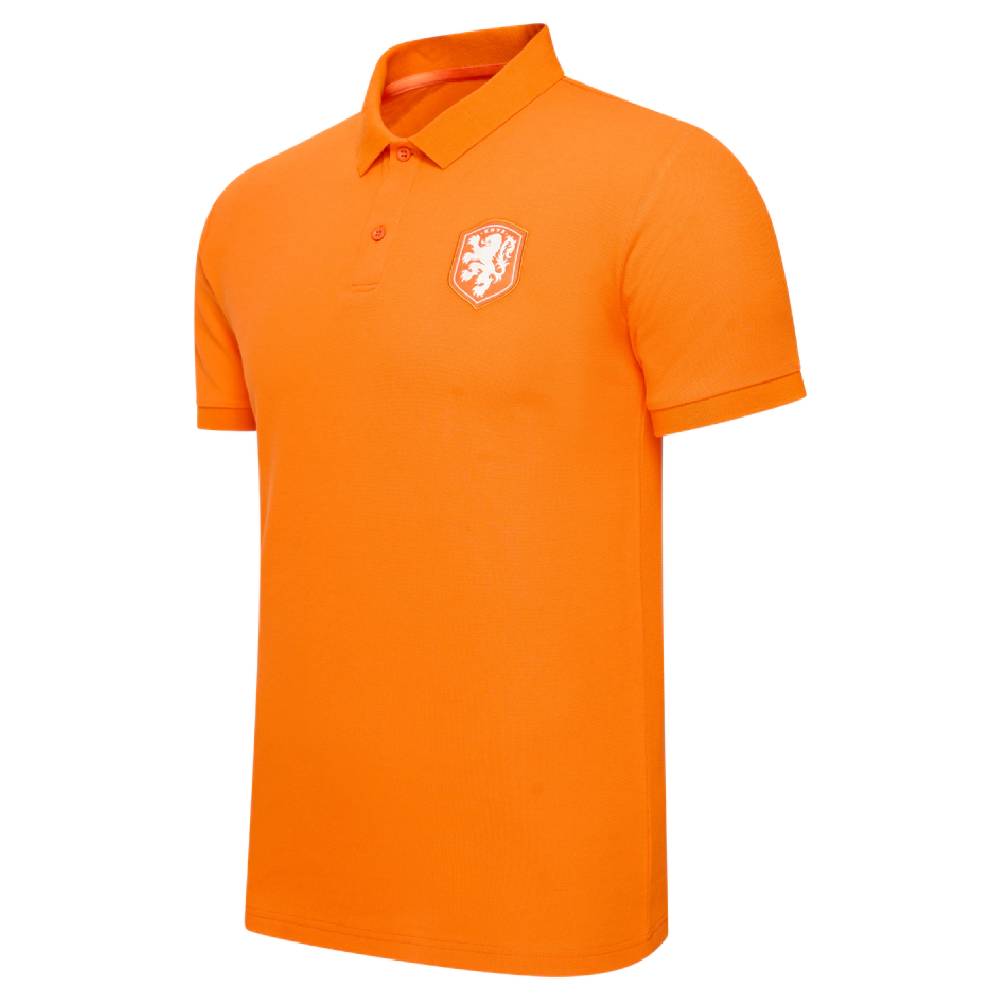 Nederlands elftal polo heren - oranje - maat S - maat S