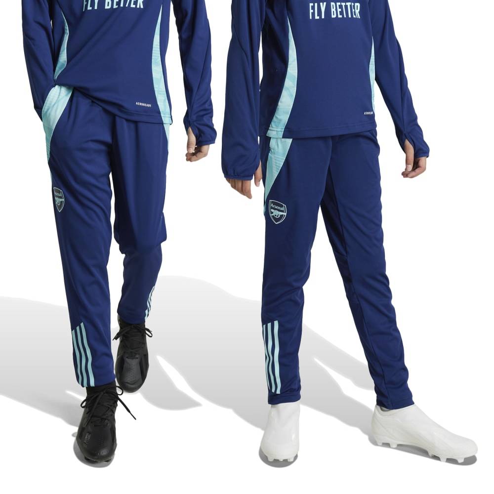 adidas Arsenal Trainingsbroek 2024-2025 Kids Donkerblauw Lichtblauw