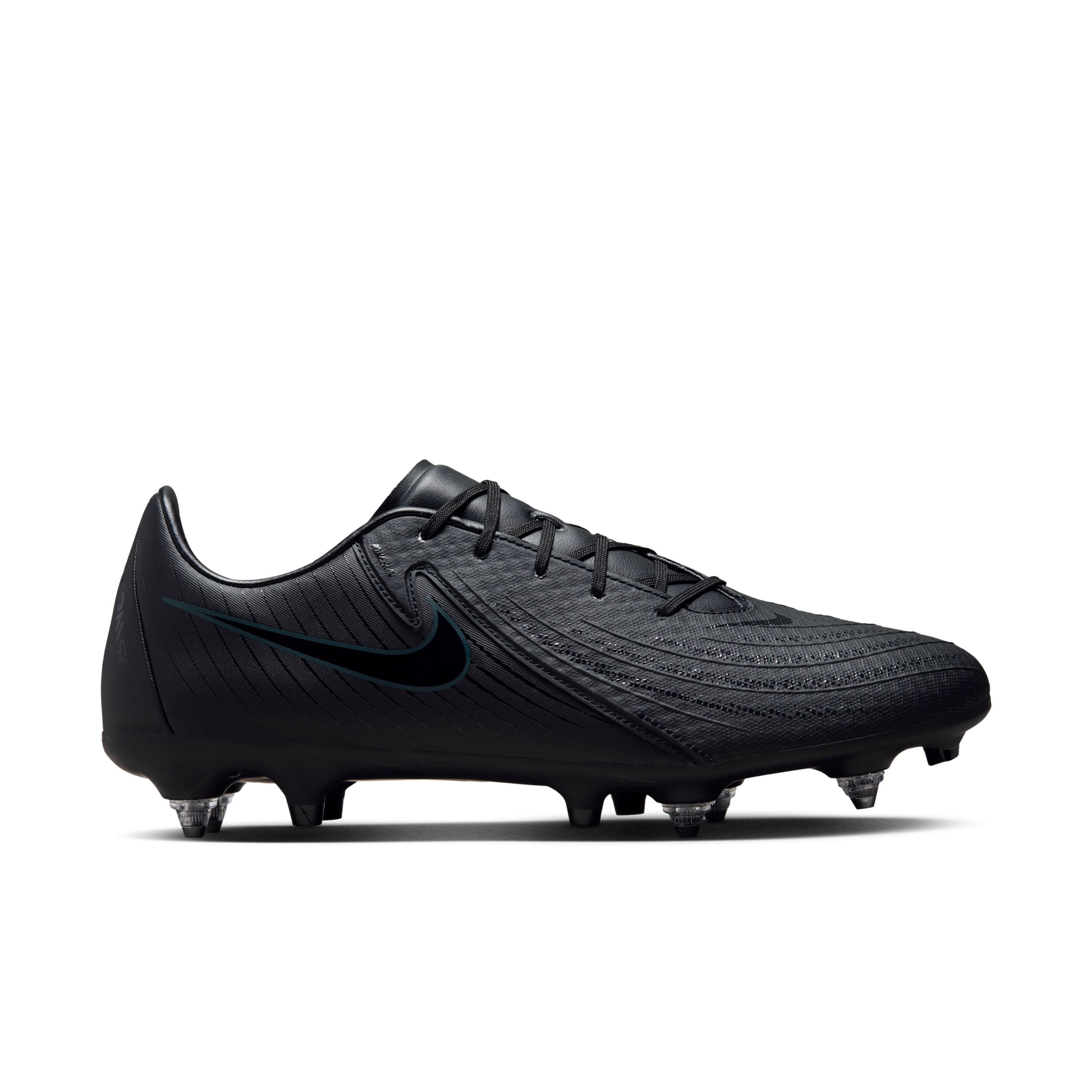 Nike Phantom GX II Academy IJzeren-Nop Voetbalschoenen (SG) Anti-Clog Zwart Donkergroen