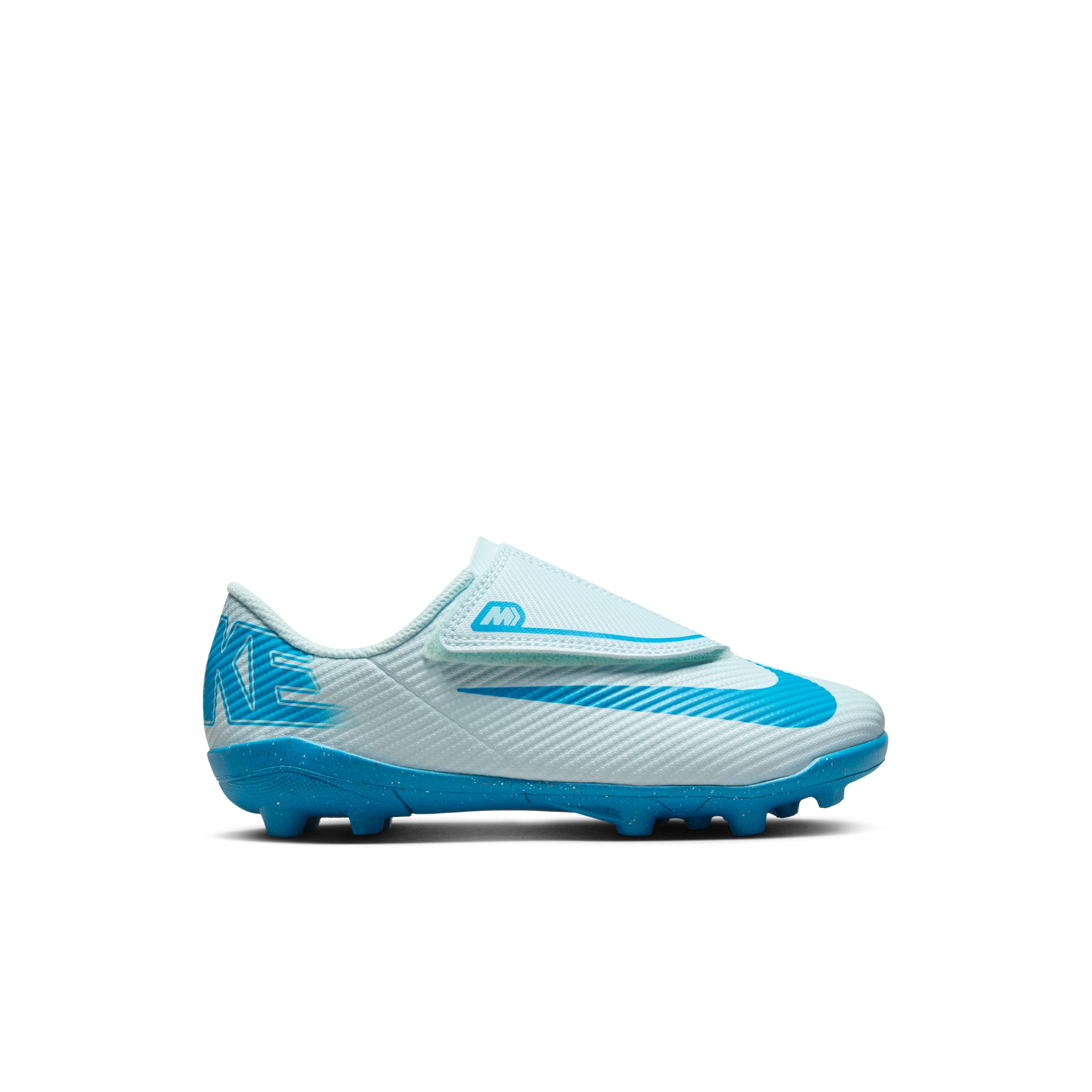 Nike Mercurial Vapor 16 Club Gras / Kunstgras Voetbalschoenen (MG) Kids Lichtblauw Blauw