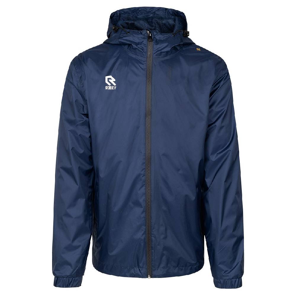 Robey Rain Jacket Hooded - Navy - M