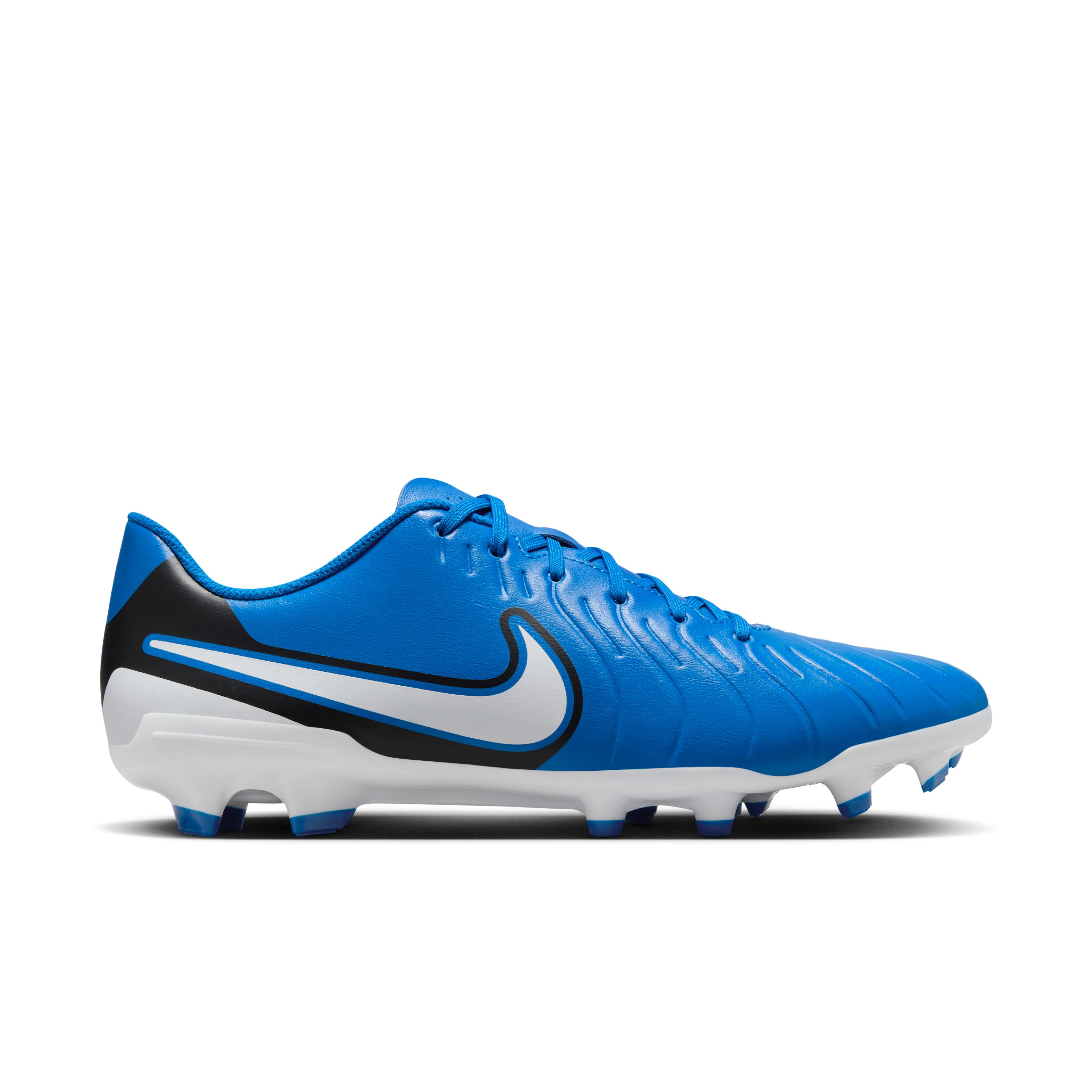 Nike Tiempo Legend 10 Club Gras / Kunstgras Voetbalschoenen (MG) Blauw Wit Zwart